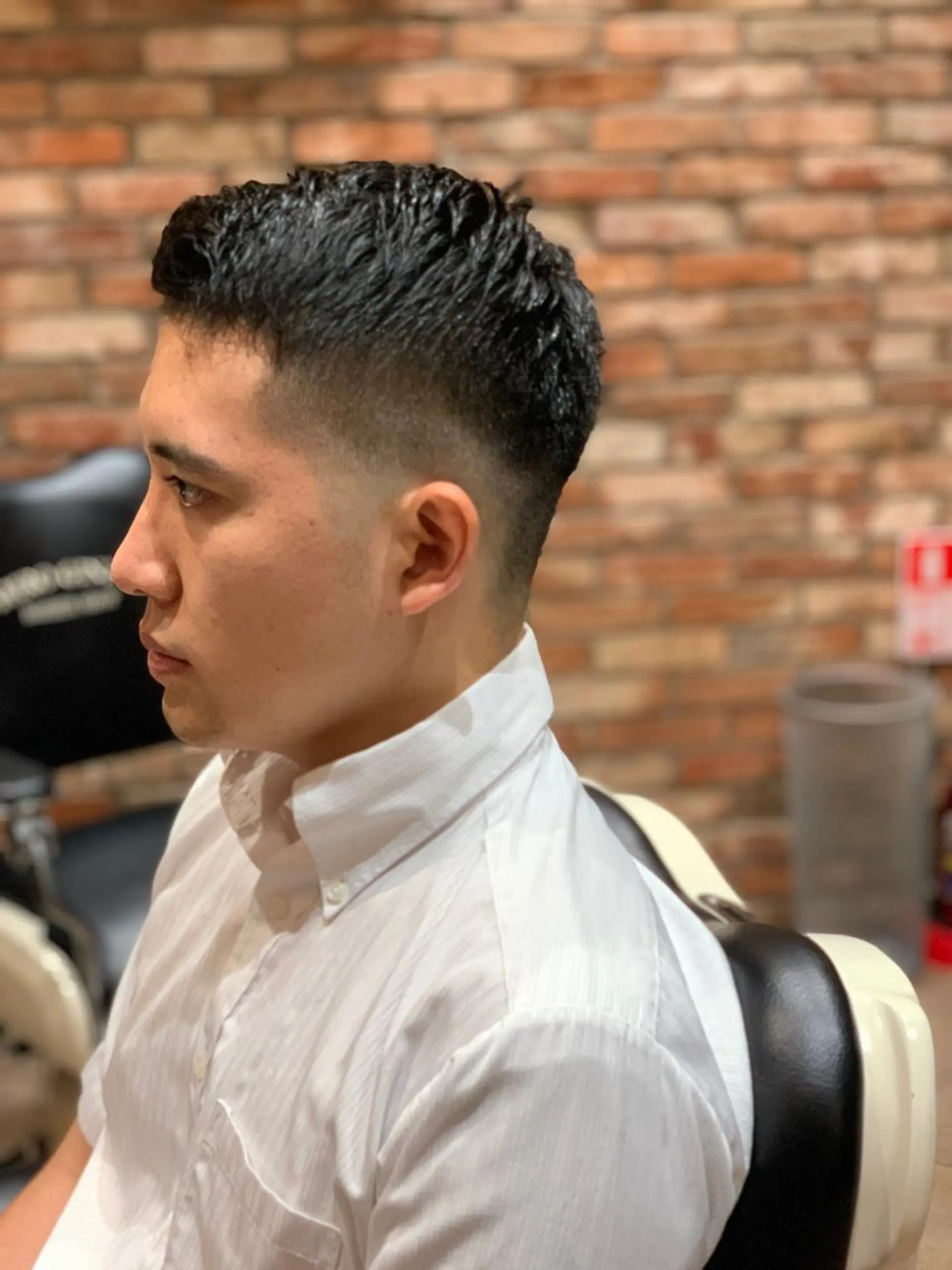 ショート HIROGINZAプレミアムバーバー赤坂店所属・田中 千恩のヘアスタイル