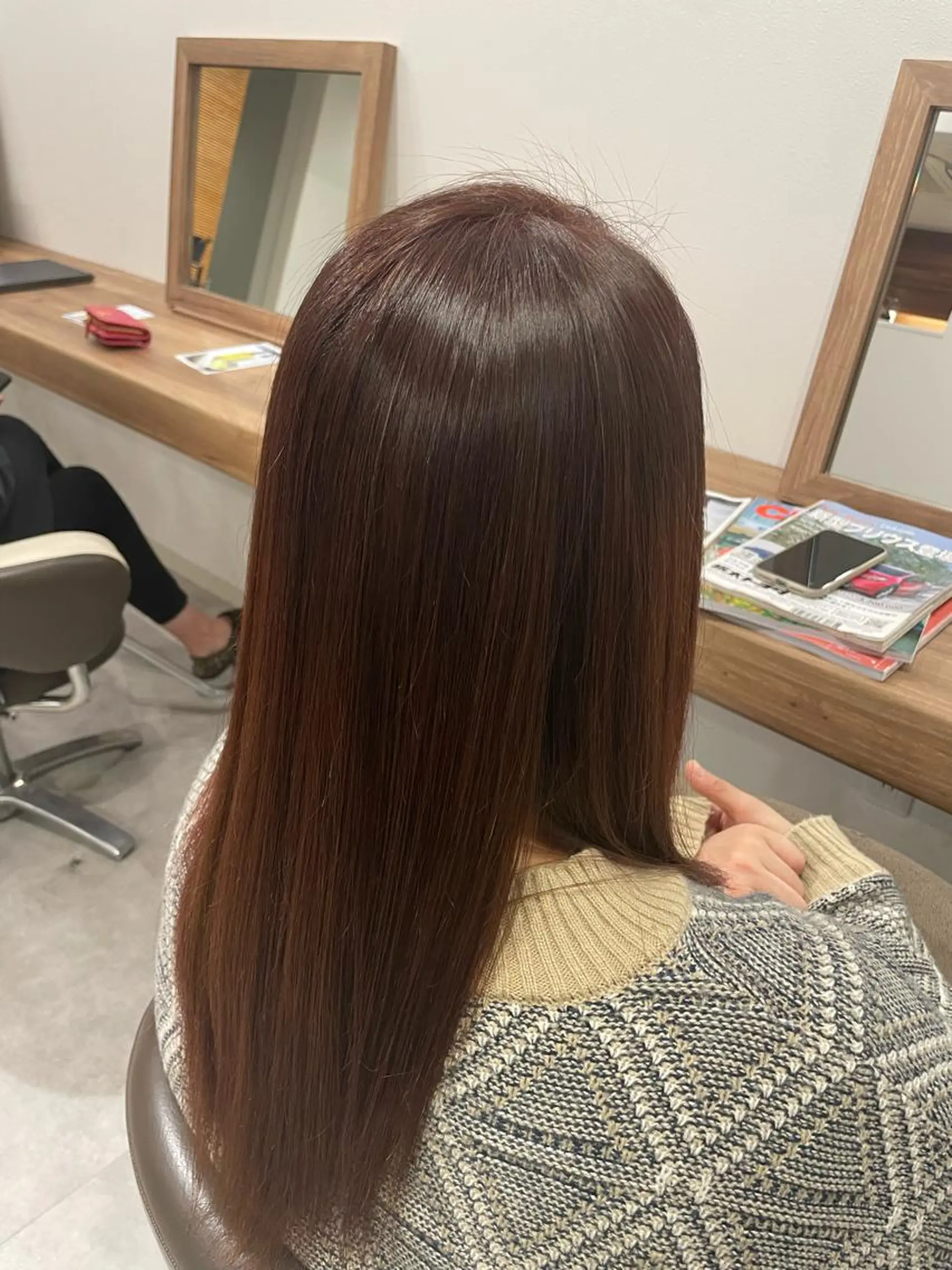 ロング カラー riddle hair(駒生)所属・山越 美裕樹のヘアスタイル