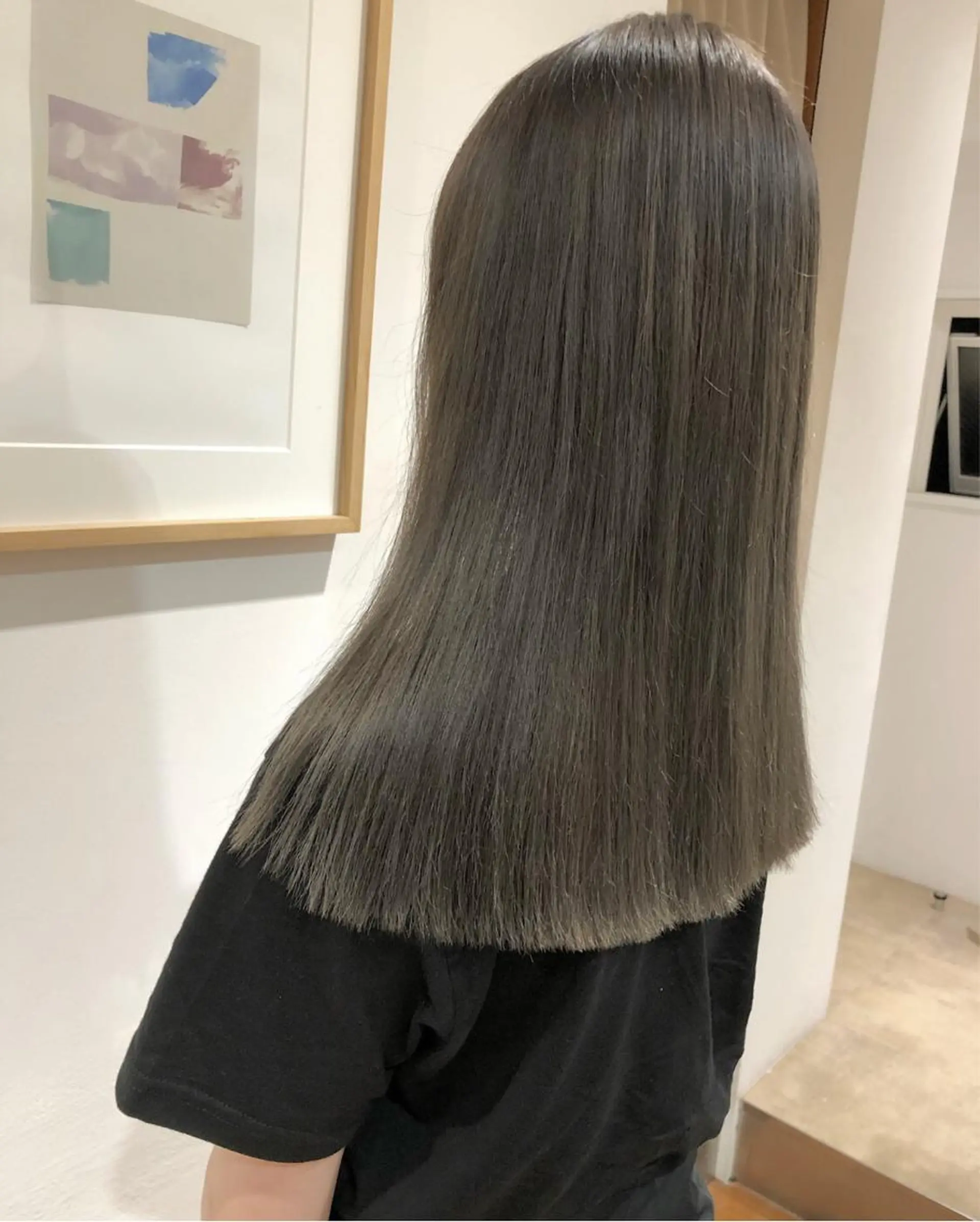 ロング カラー パーマ ヘアアレンジ メンズ キッズ ネイル マツエク・マツパ アイブロウ メンズブリーチ ブリーチ 透明感カラー グレージュ 眉カラー お洒落パーマ/ボブ ❄️Tomoka❄️のヘアスタイル