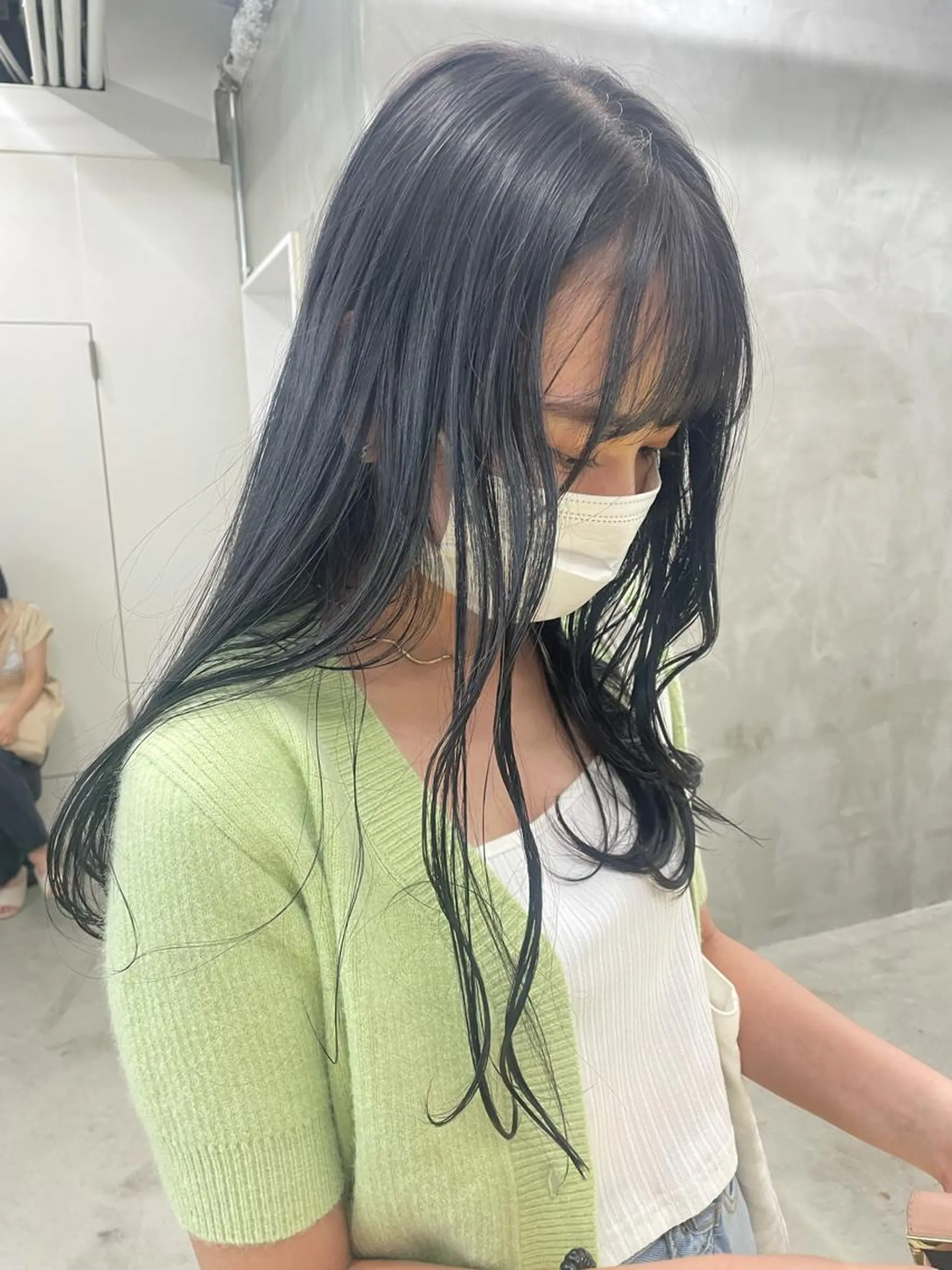 ロング カラー カット ヘアカラー トリートメント yurika☁️ 似合わせ｜レイヤーのヘアスタイル