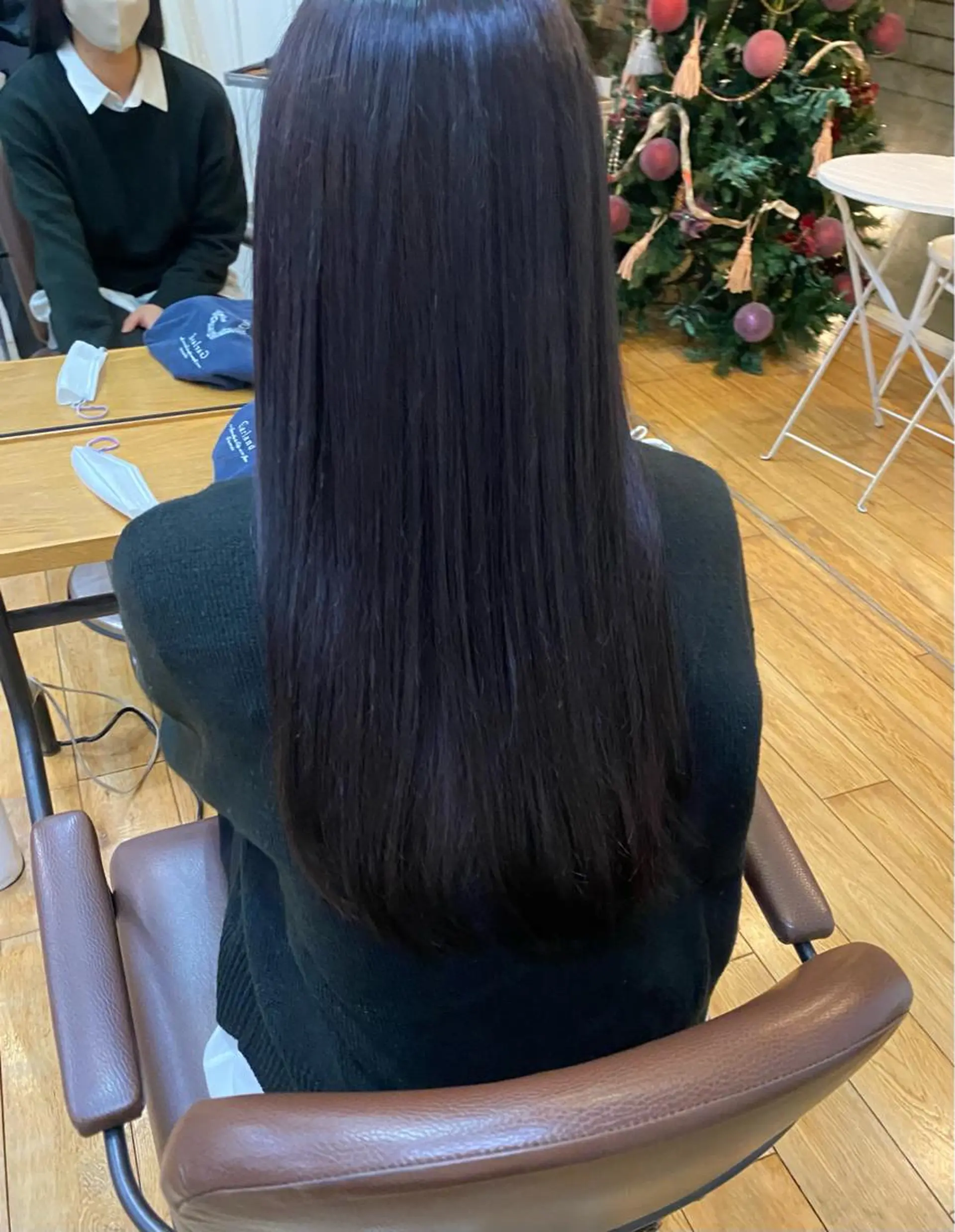 ロング カラー 店長　ショート& パーマ　坂本のヘアスタイル
