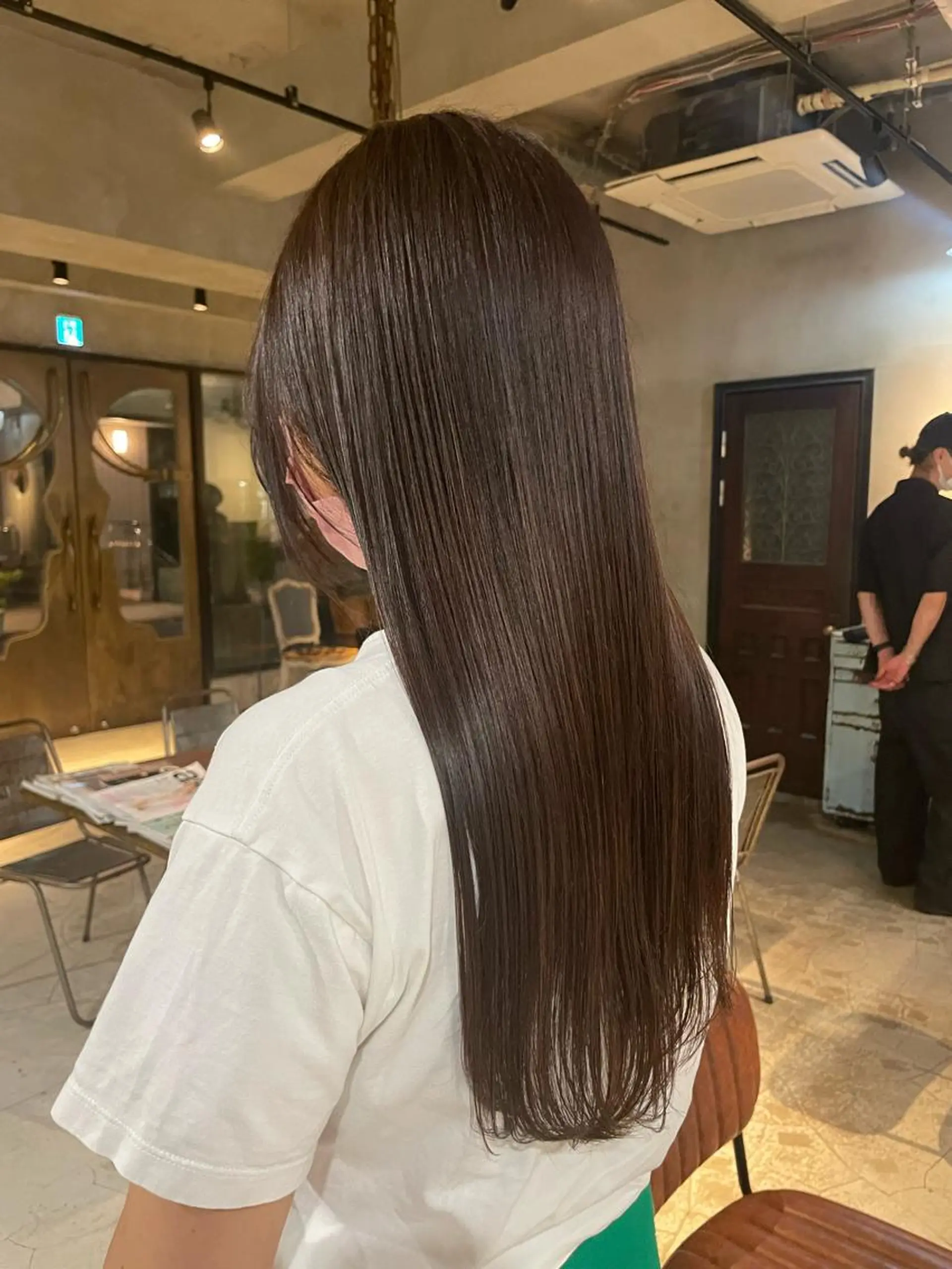 ロング カラー ブラウンカラー ヘアカラー トリートメント ヘアセット 🍀艶髪・透明感🍀 TATSUKIのヘアスタイル