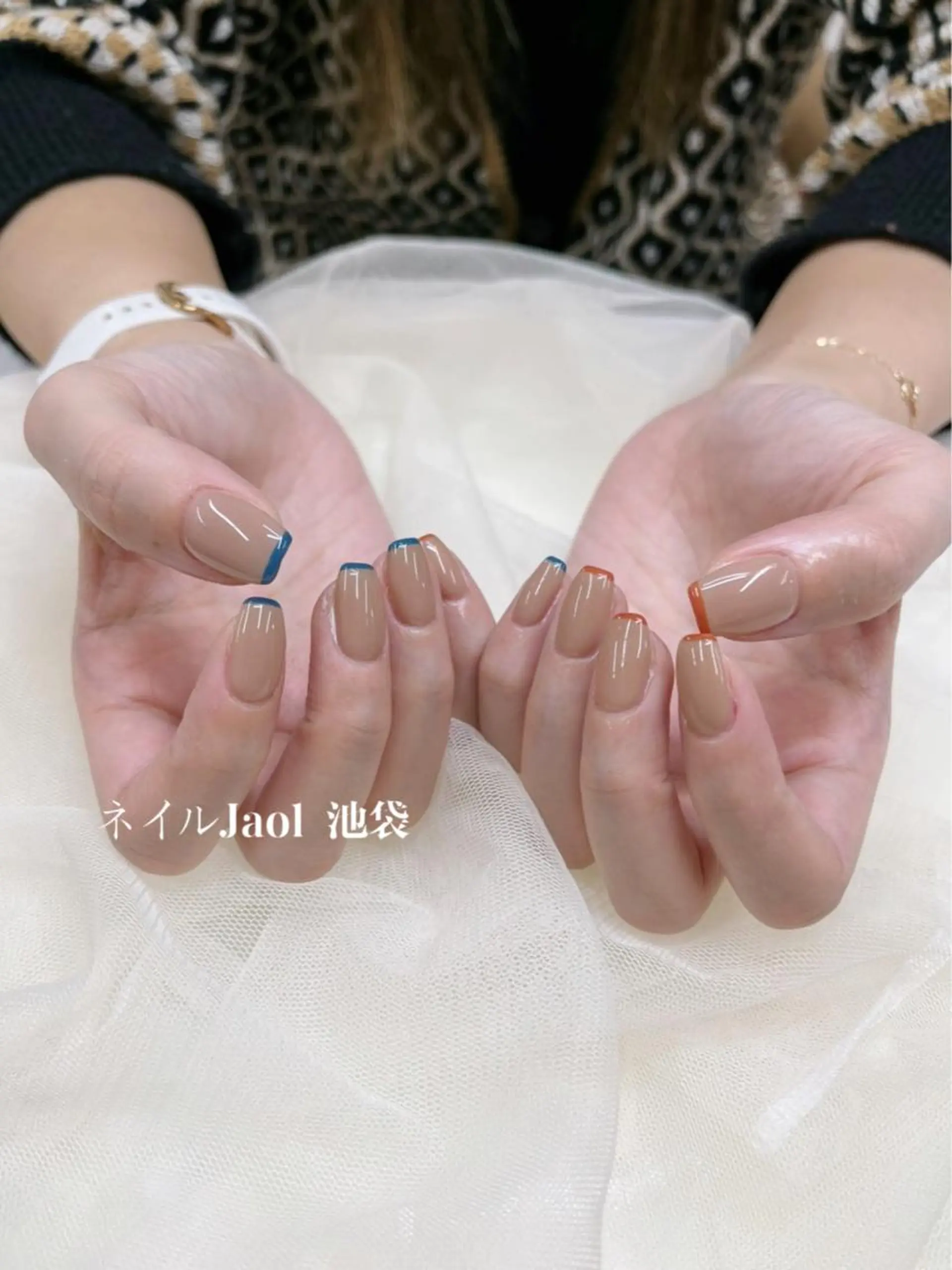 ミディアム ハンドネイル nail jaol池袋店所属・ネイルJaol 池袋のネイルデザイン