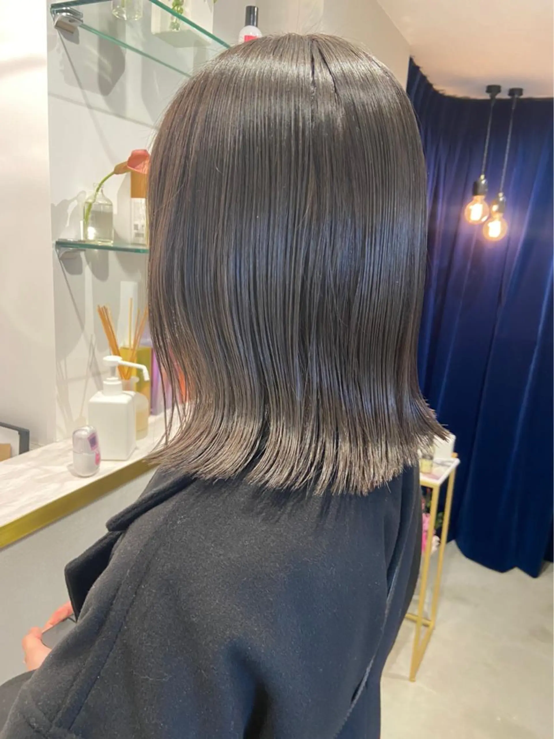 ミディアム 上原 みちるのヘアスタイル
