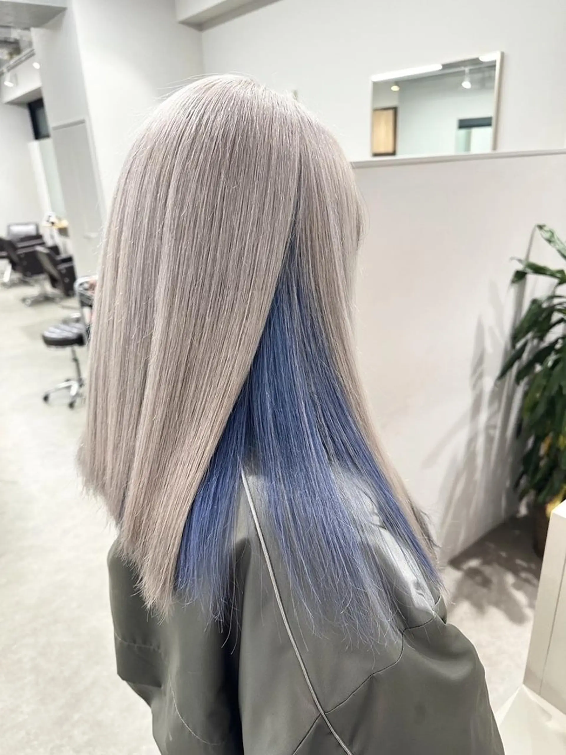 ミディアム カラー ブリーチ ダブルカラー ヘアカラー トリートメント ✨【公式】 juhl.横浜✨のヘアスタイル