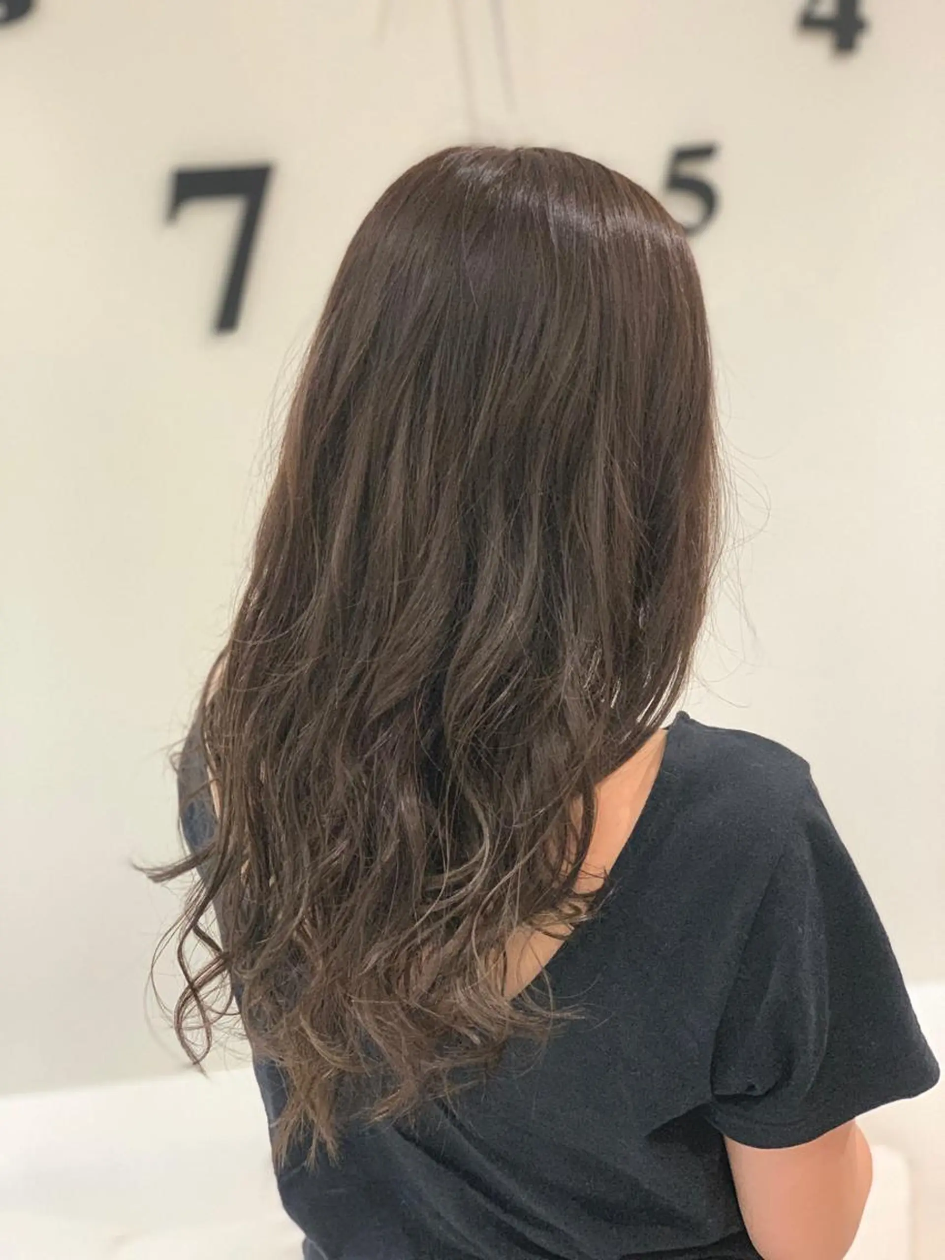 ロング カラー カット ヘアカラー 松吉 純平のヘアスタイル