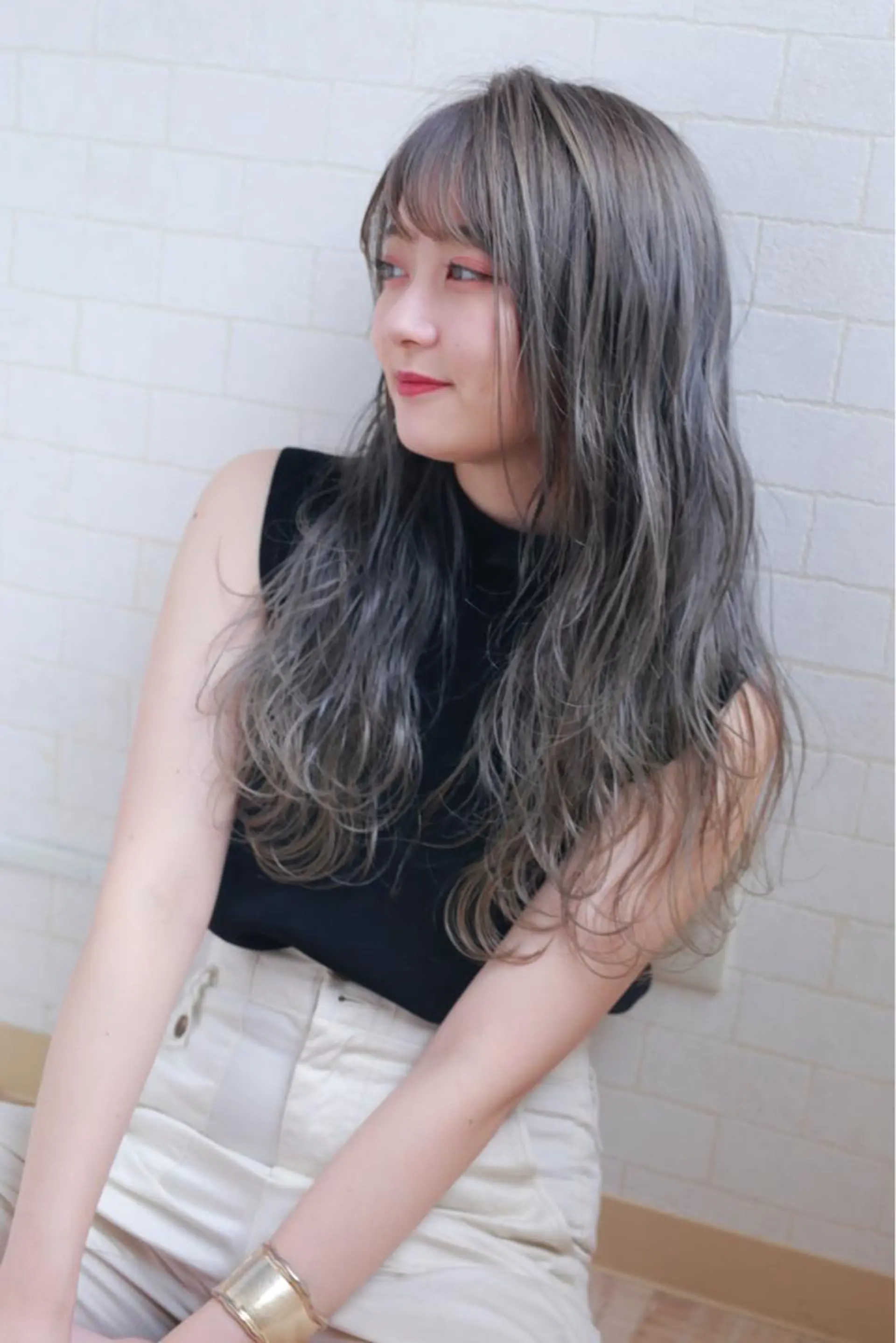 ロング ヘアアレンジ 韓国風ヘア ツヤ髪になりたい方へ 🩷柴田知亜希のヘアスタイル