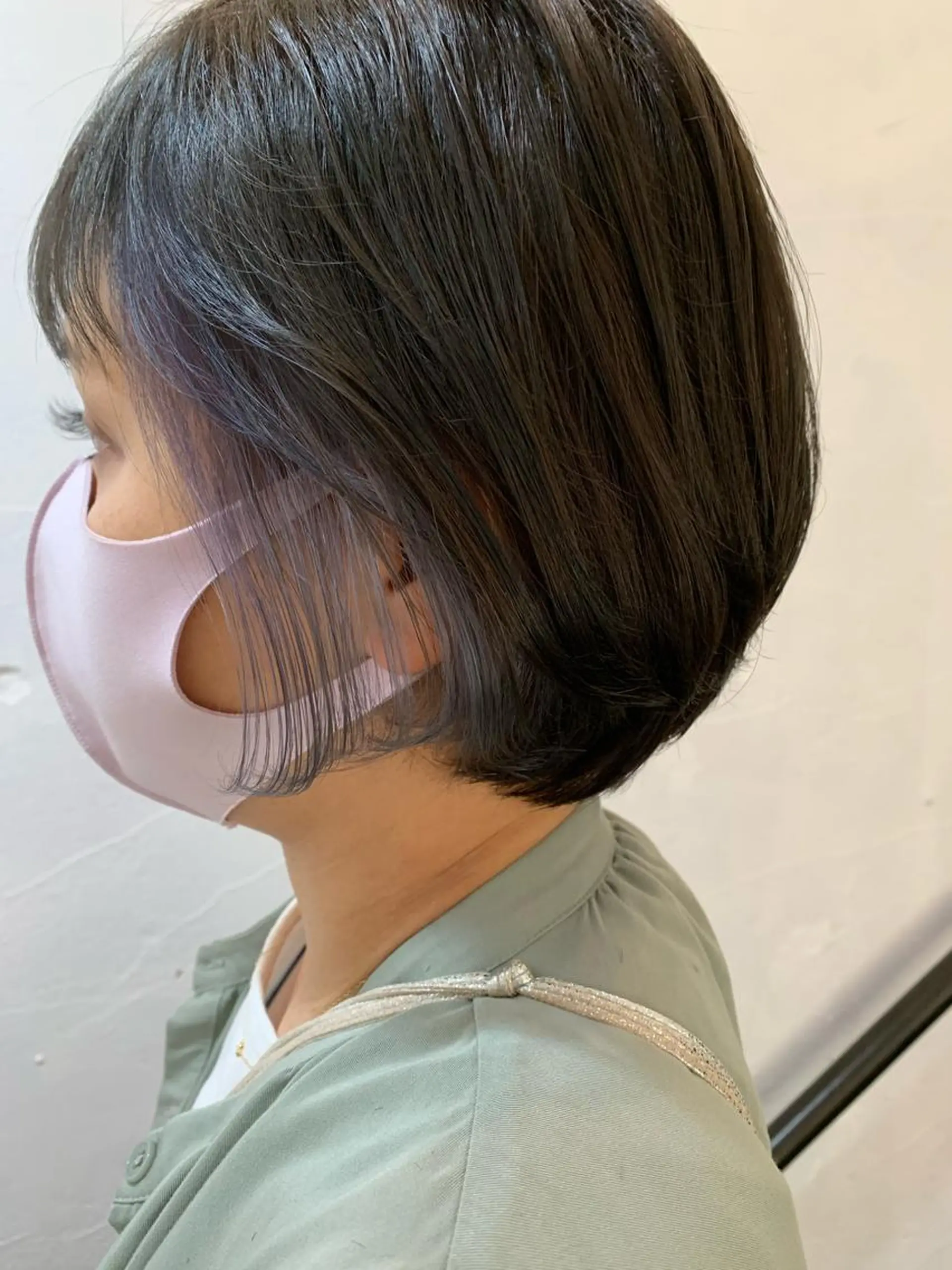ミディアム ヘアカラー トリートメント 山本 みきのヘアスタイル