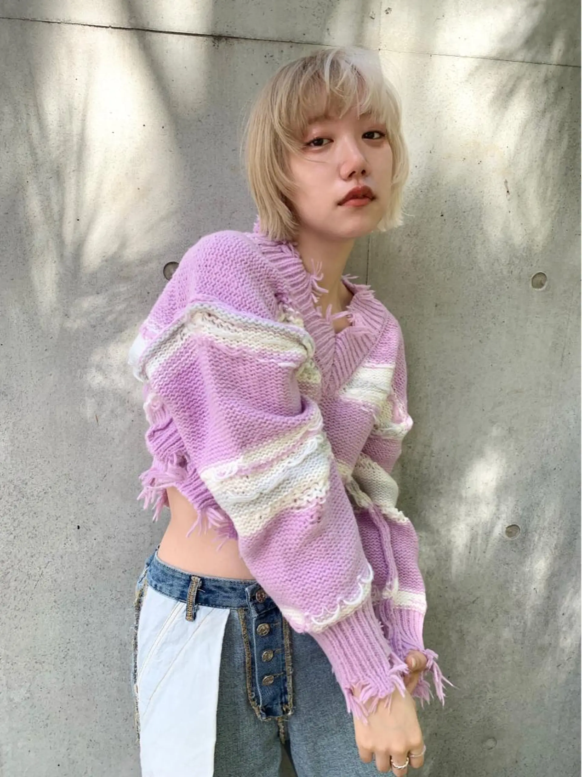 ショート カラー raika .のヘアスタイル