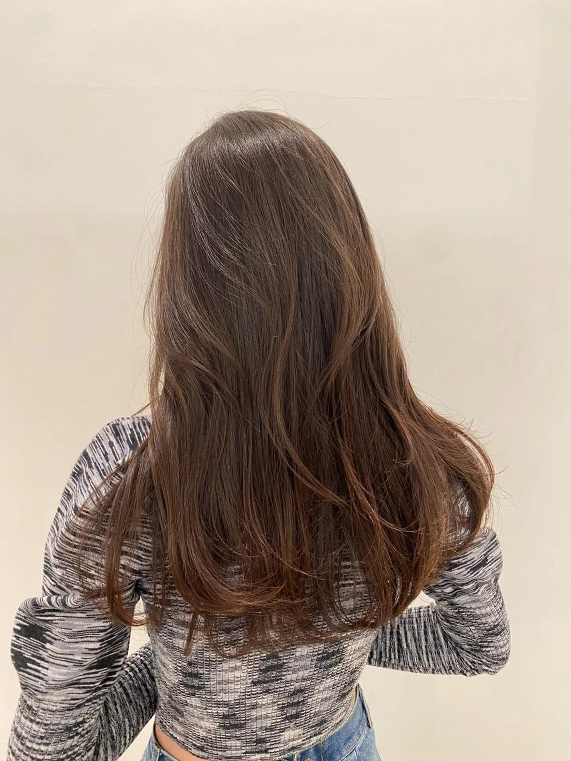 ロング 韓国風ヘア レイヤーカット ANGEPEAU（アンジュポー）所属・KAMIYU 💎❄️のマツエク・マツパデザイン