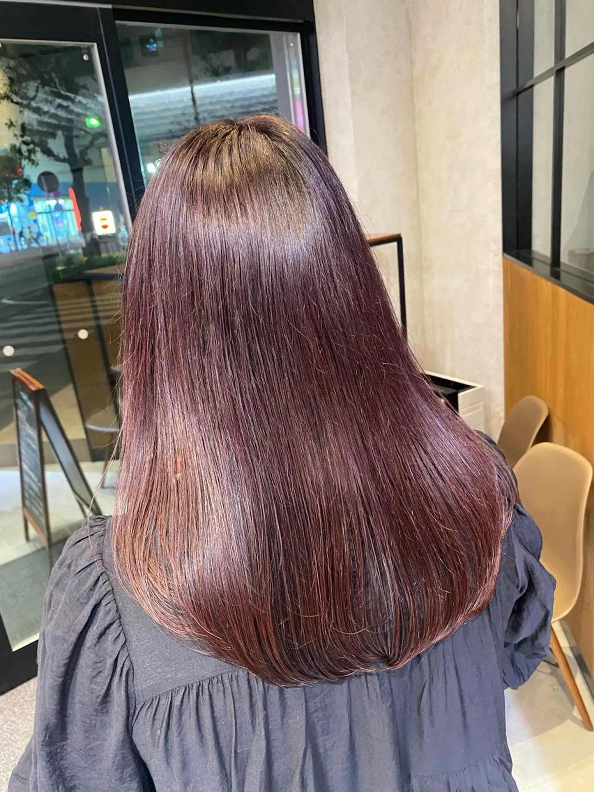 セミロング カラー yuuri🎀/大宮 /韓国ヘア/レイヤーのヘアスタイル