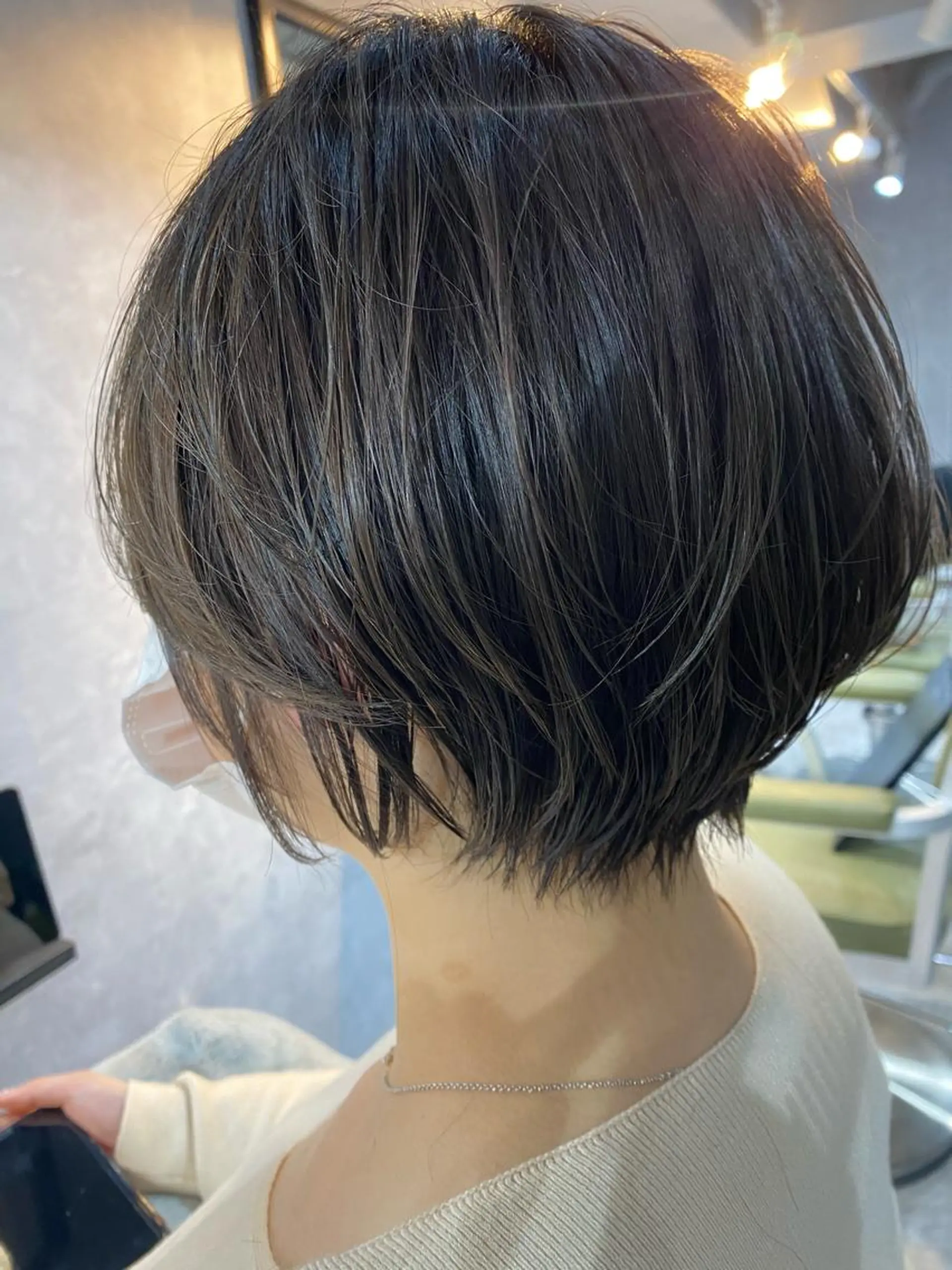 ショート カラー カット ヘアカラー トリートメント lmu by if所属・久保 亮太のヘアスタイル