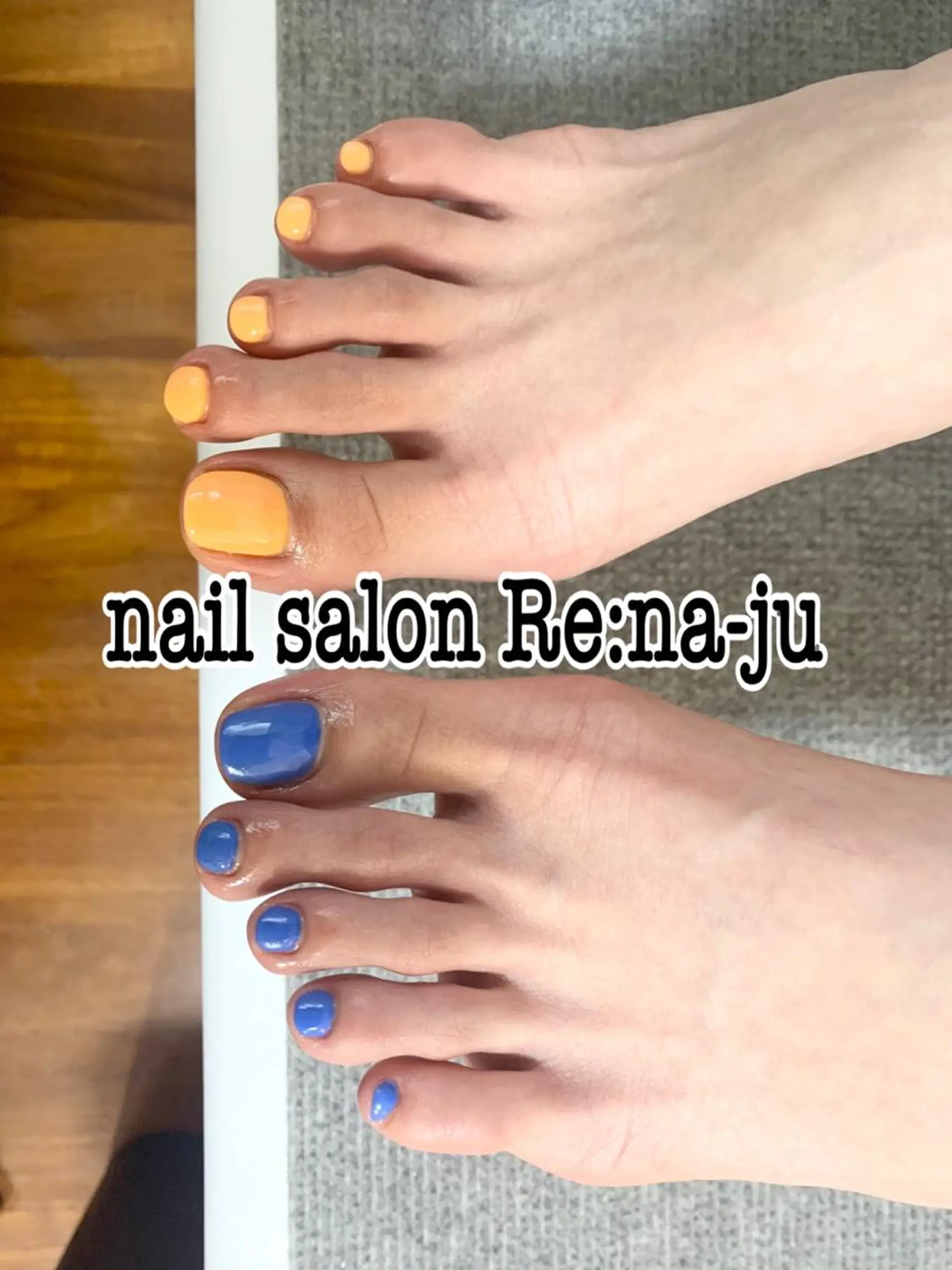ネイル フットネイル nail salon Re:na-juのネイルデザイン