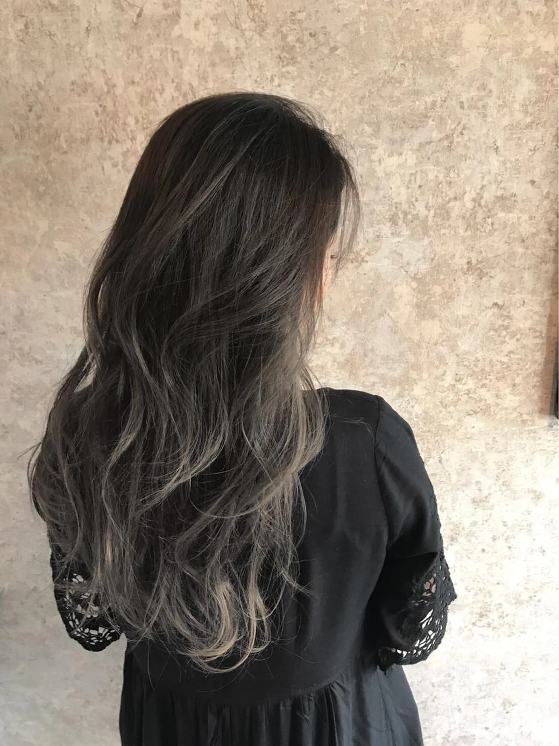 カラー パーマ ヘアアレンジ ハイライトカラー オリーブカラー 髪質改善 mihoko/ ニュアンスパーマのヘアスタイル