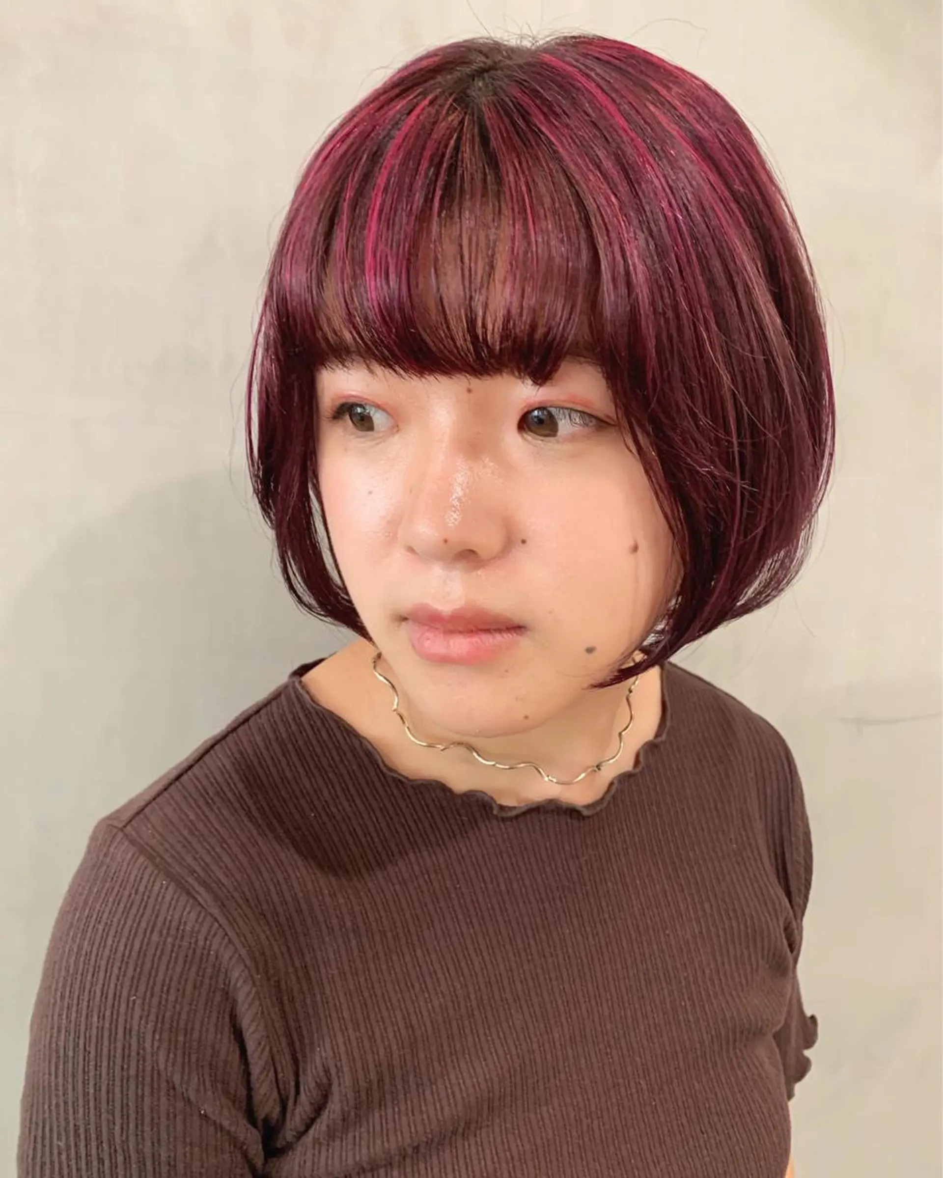 ショート カラー ヘアカラー トリートメント 優 作のヘアスタイル