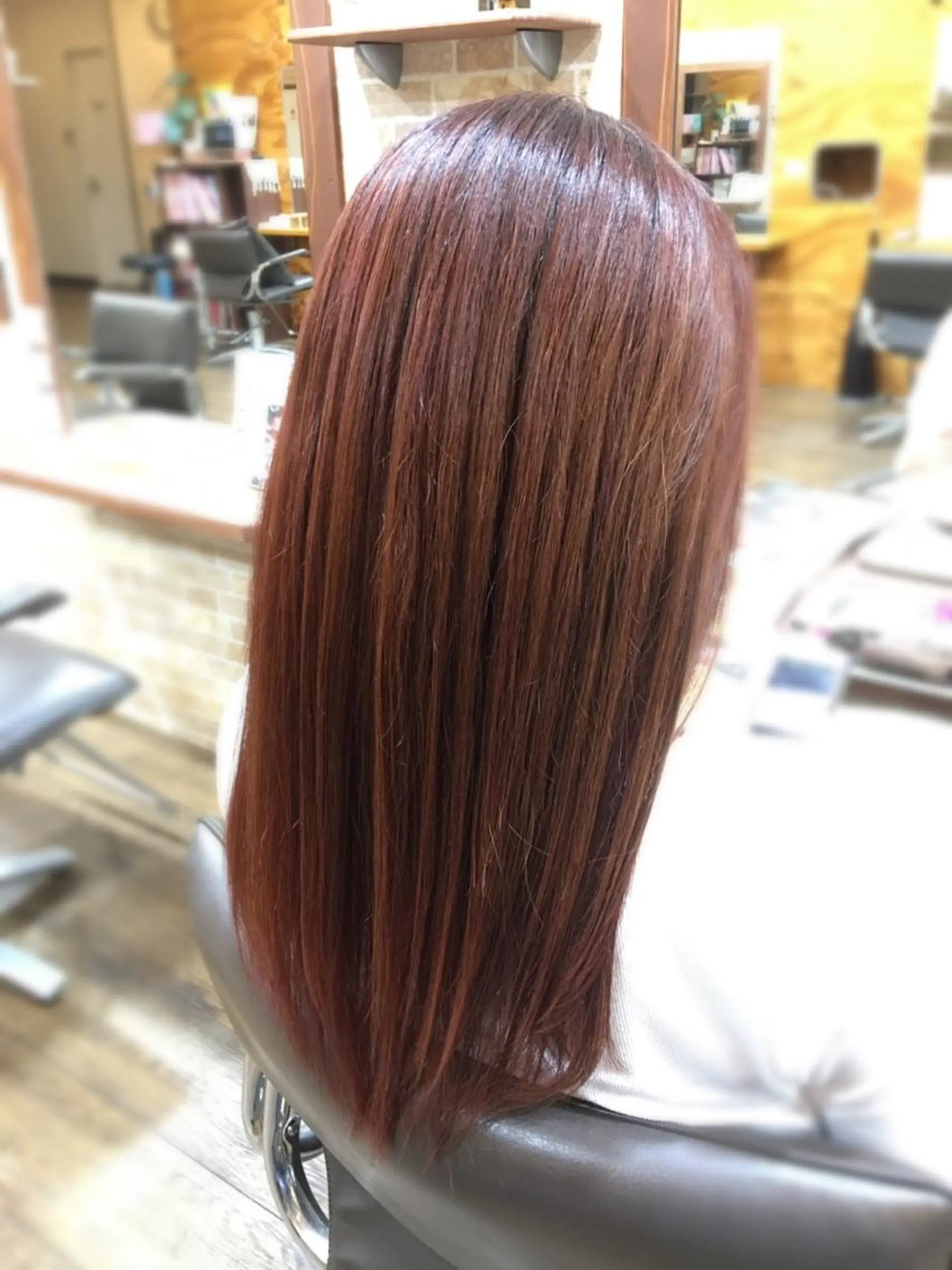 ロング カラー 藤井 一輝のヘアスタイル