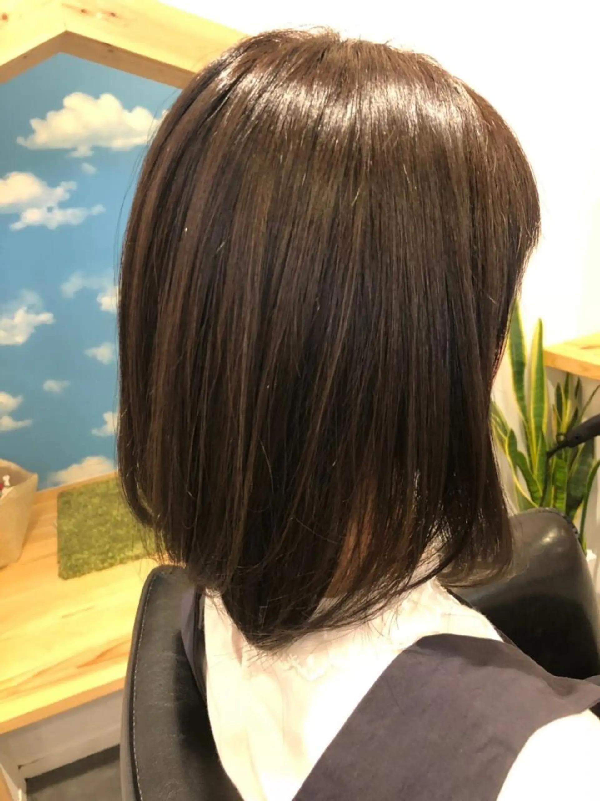 ミディアム カラー 髪質改善 十河　勇作のヘアスタイル