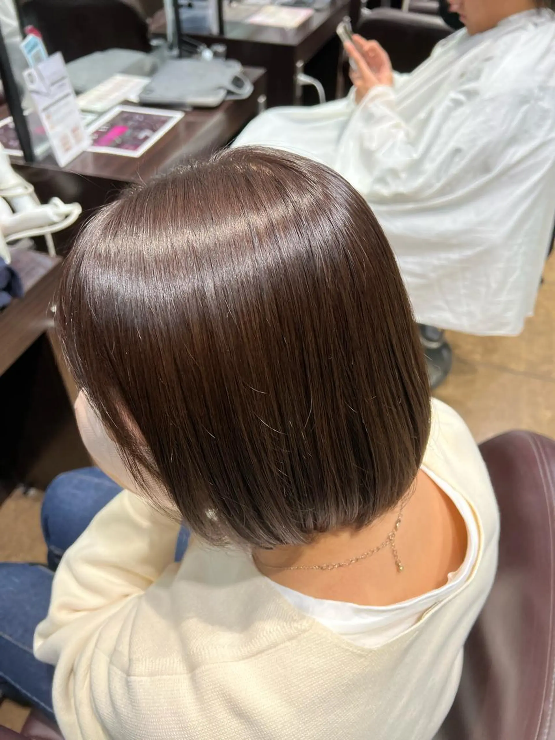 ショート カラー ヘアカラー 学生人気no.1 🦋ナツミのヘアスタイル