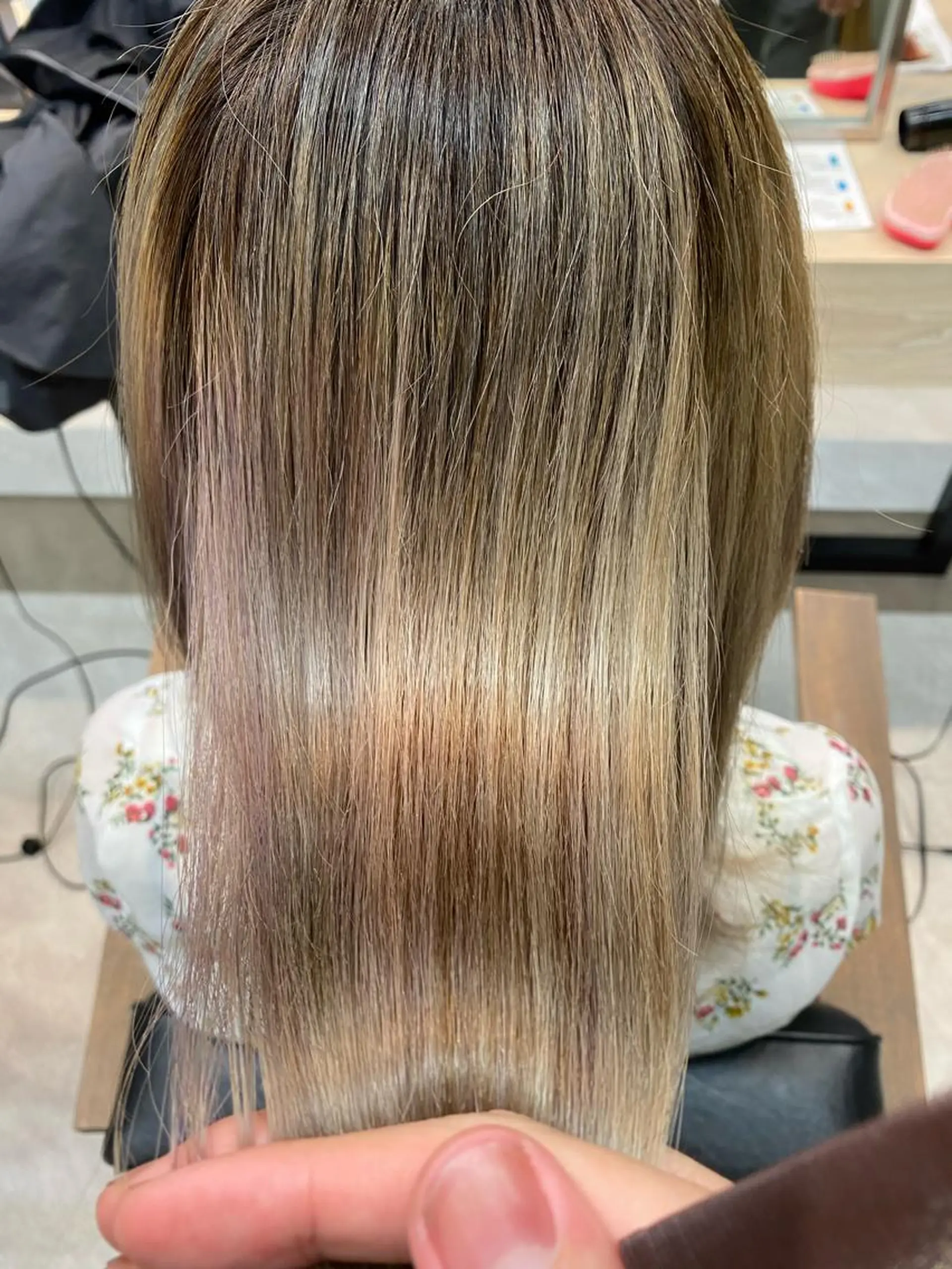 ロング 髪質改善 トリートメント 酸熱トリートメント メンズ縮毛矯正 ニュアンスパーマのヘアスタイル