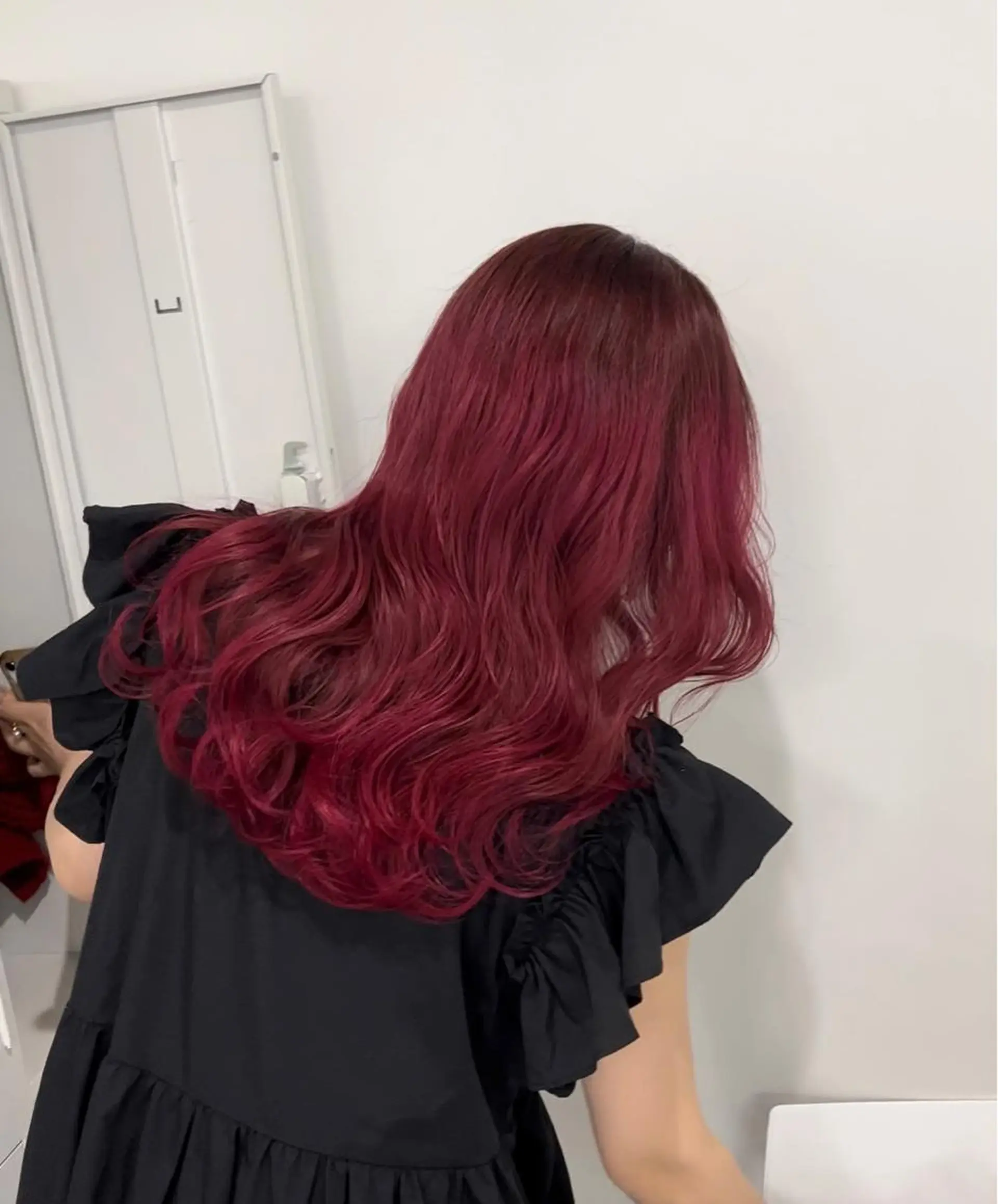 ロング ヘアカラー トリートメント 🫧髪質改善 講師🫧🍎幹細胞のヘアスタイル