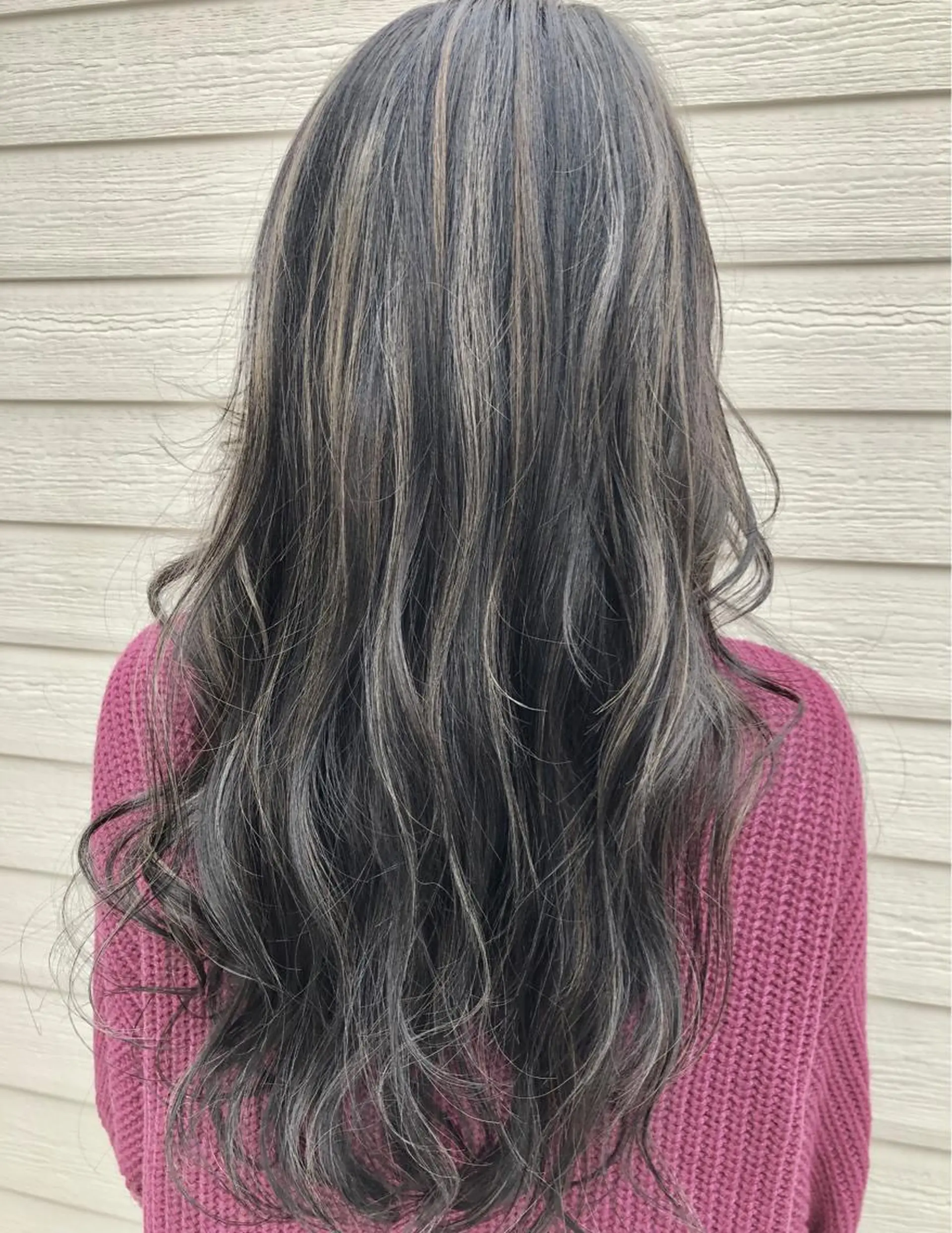 ロング カラー ハイライトカラー ハイライト ヘアカラー トリートメント RUBEUS【ルベウス】所属・✨艶々カラー🎨 杉本賢人のヘアスタイル