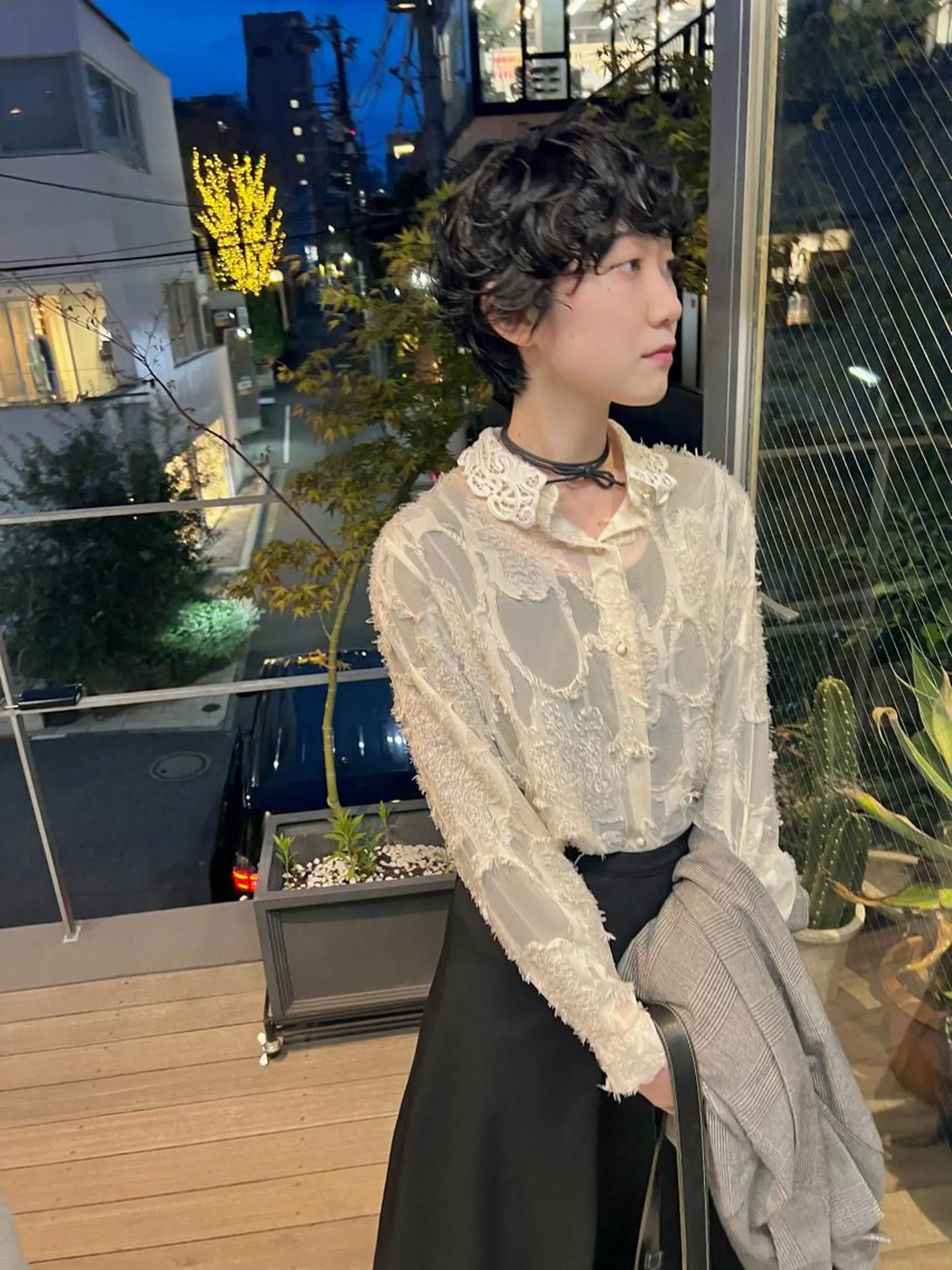 ショート パーマ ショートヘア カット パーマ トリートメント sakoda shunkiのヘアスタイル