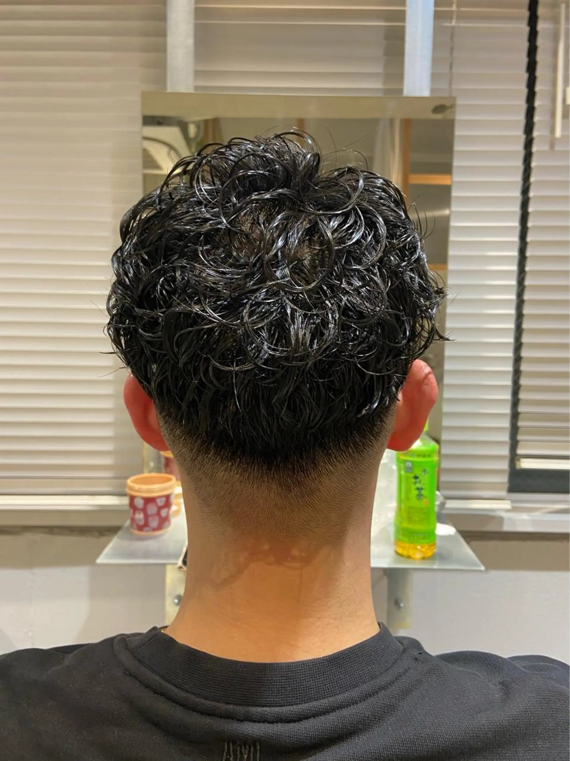 パーマ メンズ カット パーマ なかまみさと 🌼極上ヘッドスパのヘアスタイル