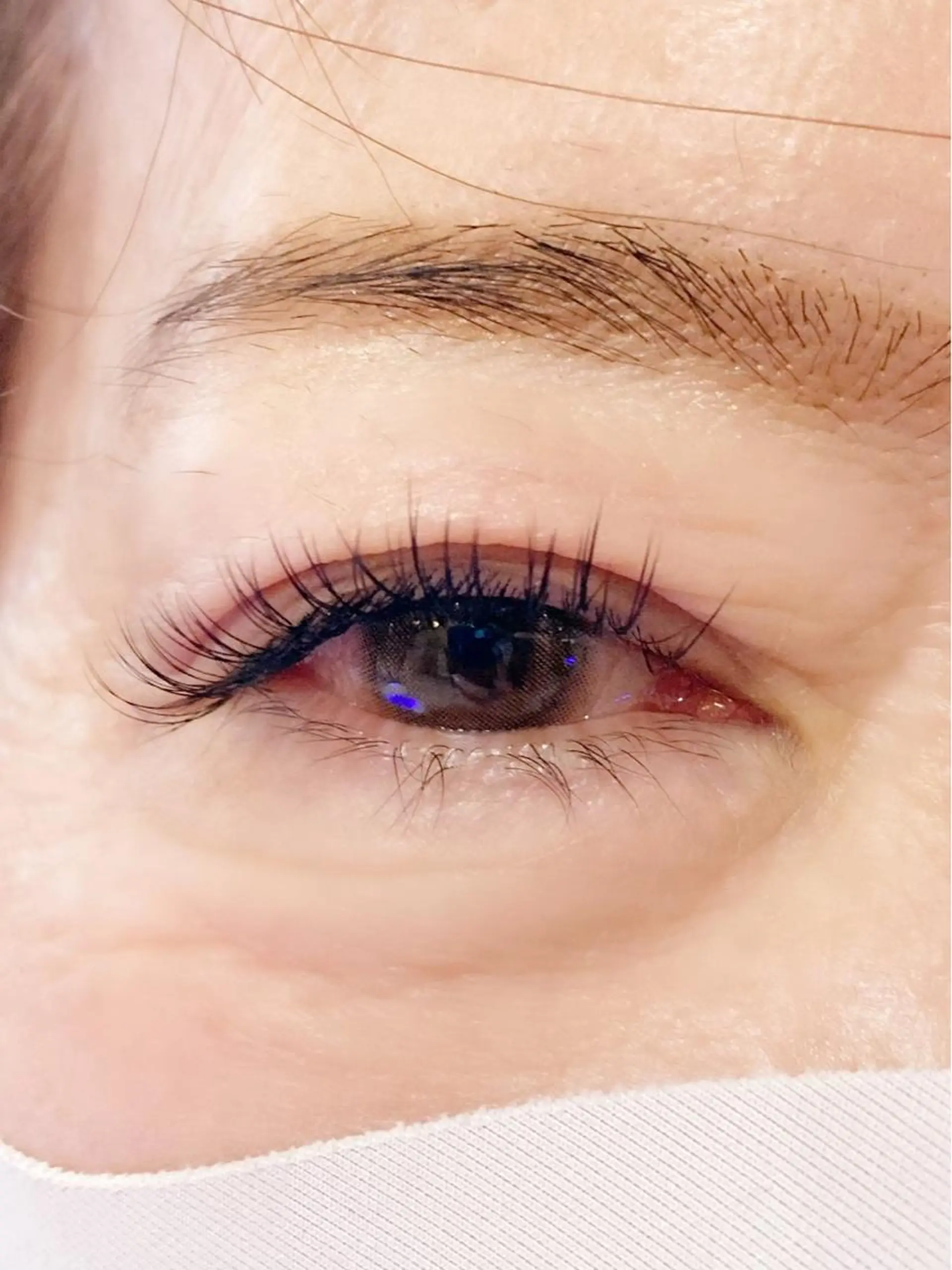 マツエク・マツパ フラットラッシュ ナチュラル マツエク EYELASHSALON  PINO所属・eyelash salon PINOのマツエク・マツパデザイン