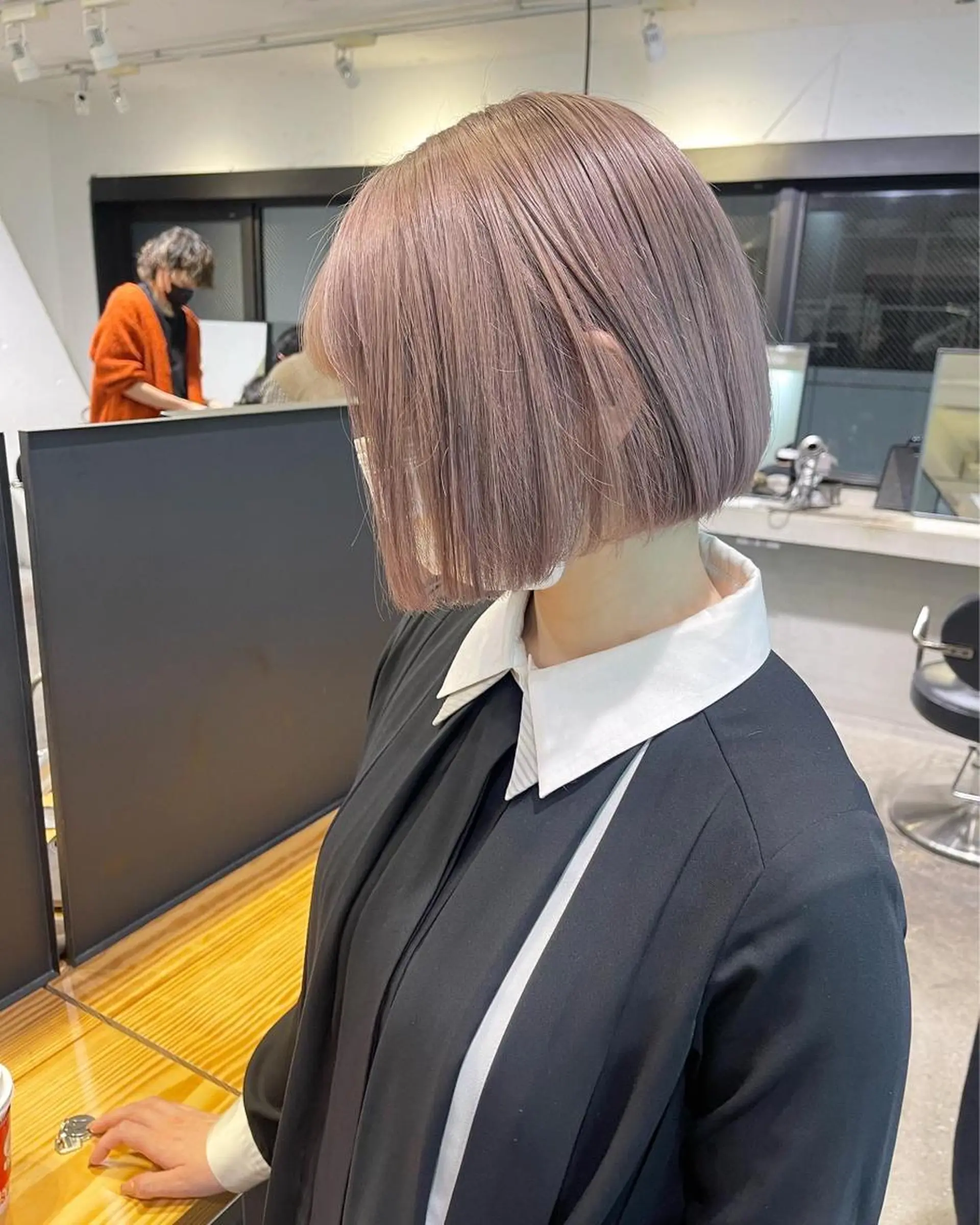 ミディアム カラー カット ヘアカラー トリートメント 〻ツヤハイトーン🩰 🤍HARUCAのヘアスタイル