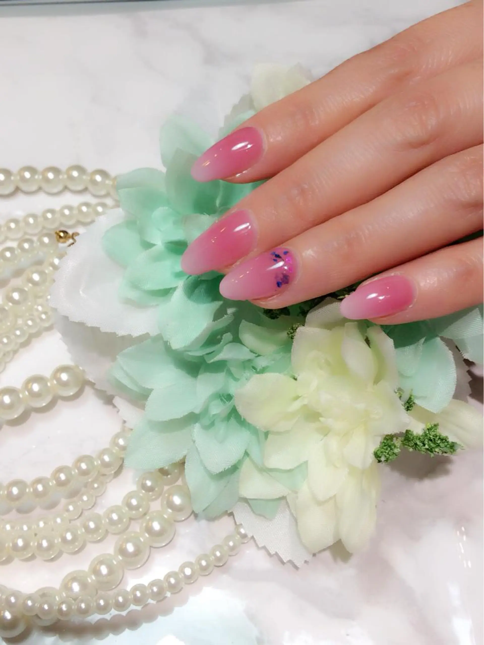 ネイル グラデーション 春ネイル HALU ハルのネイルデザイン