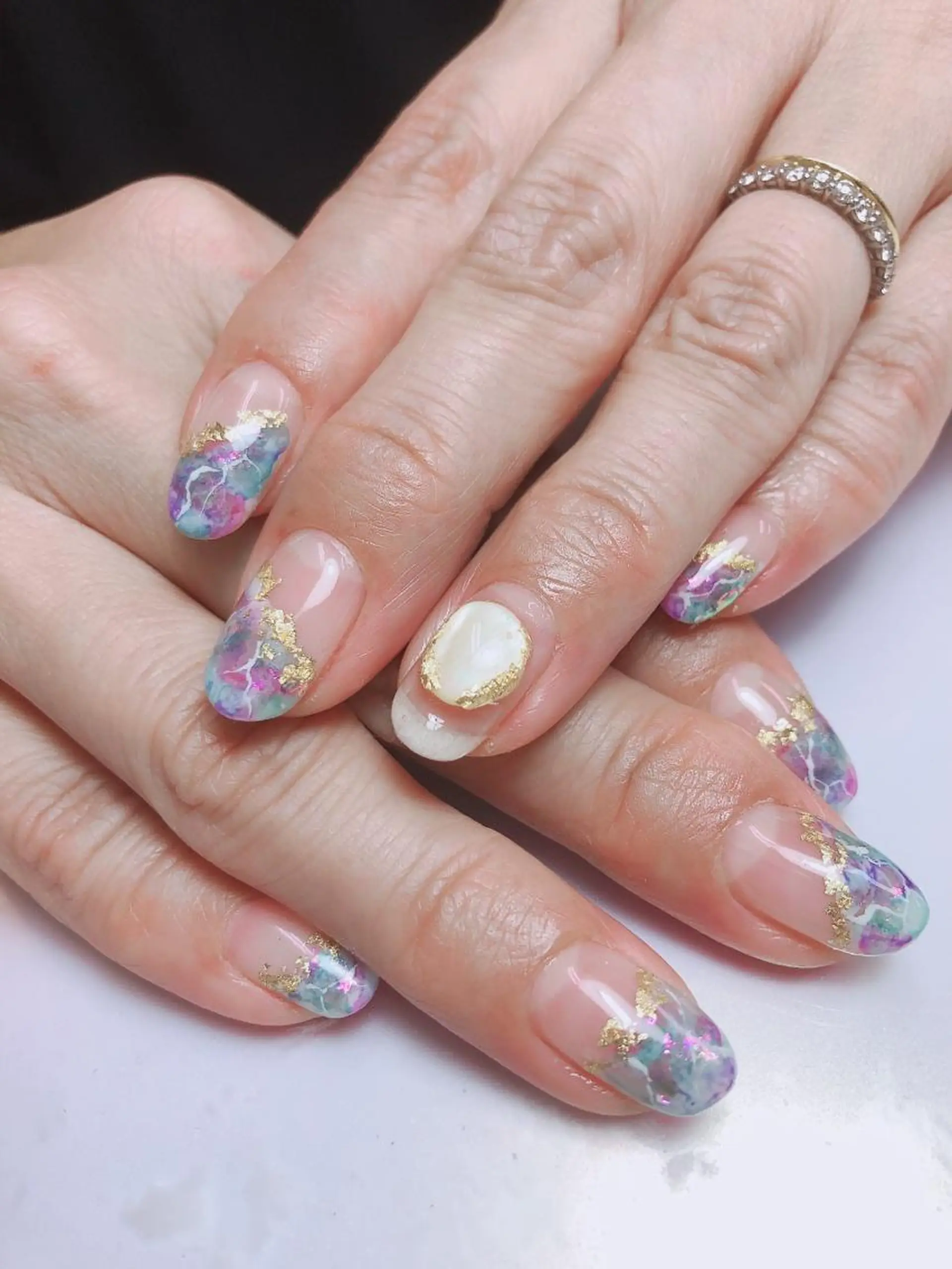 ネイル ハンドネイル 石原 夕華のネイルデザイン