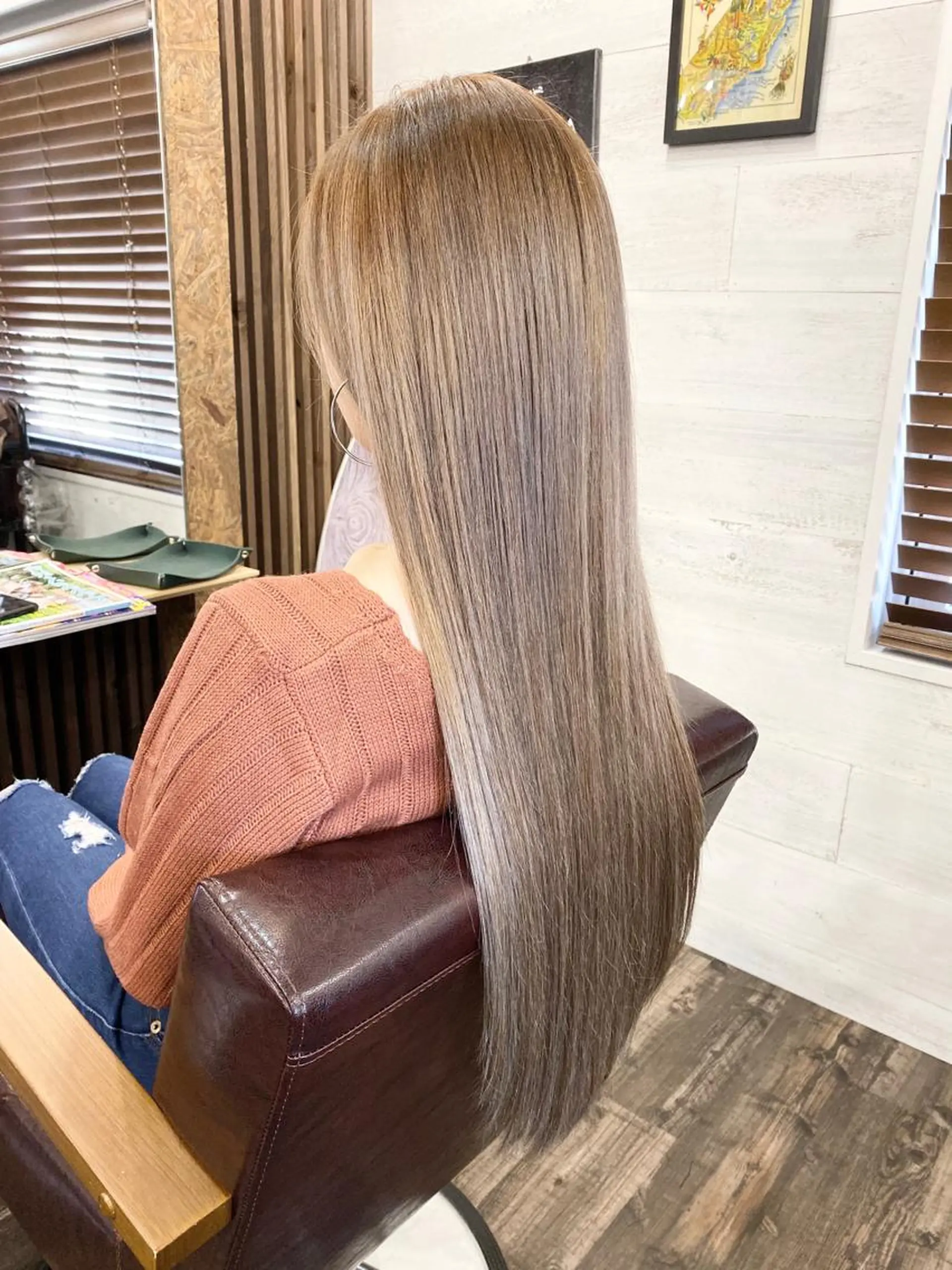 ロング カラー ヘアカラー トリートメント プチプラ&ハイクオ リティ✰Lilly✰のヘアスタイル