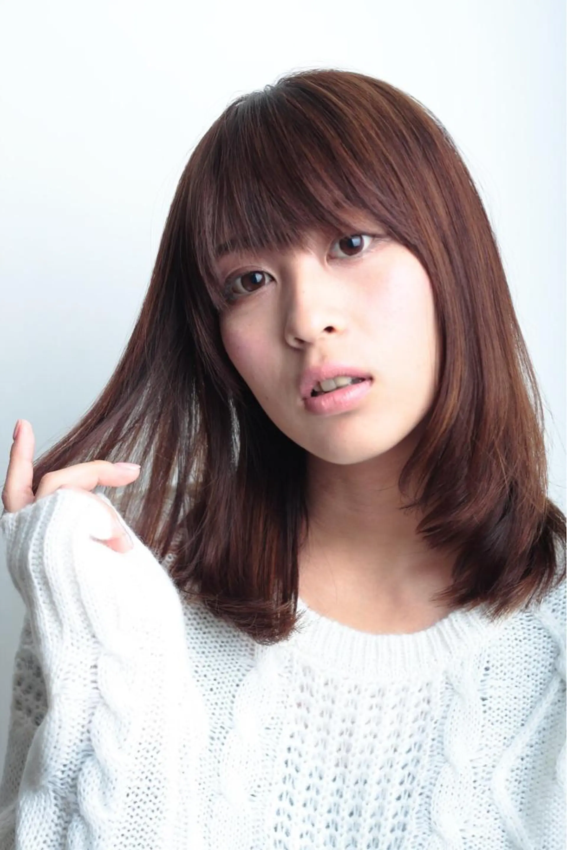 ミディアム カラー RESBORN所属・長岡 大偉のヘアスタイル