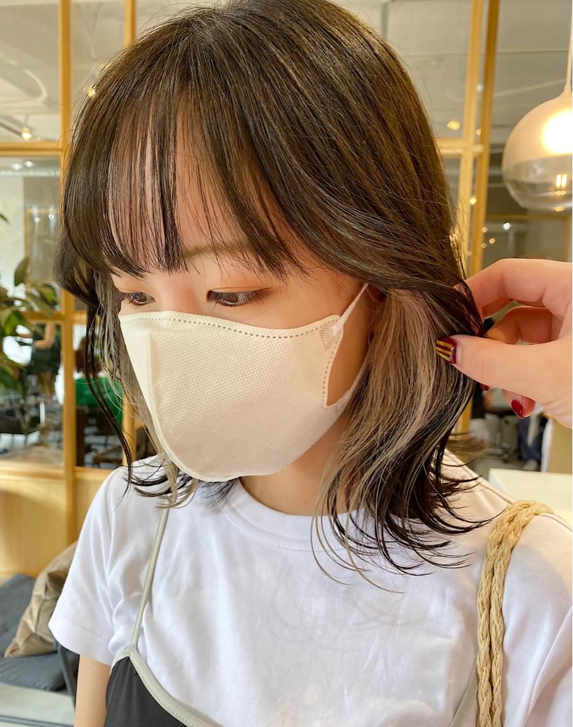 セミロング 🌼FERIA梅田 shiho🌼のヘアスタイル
