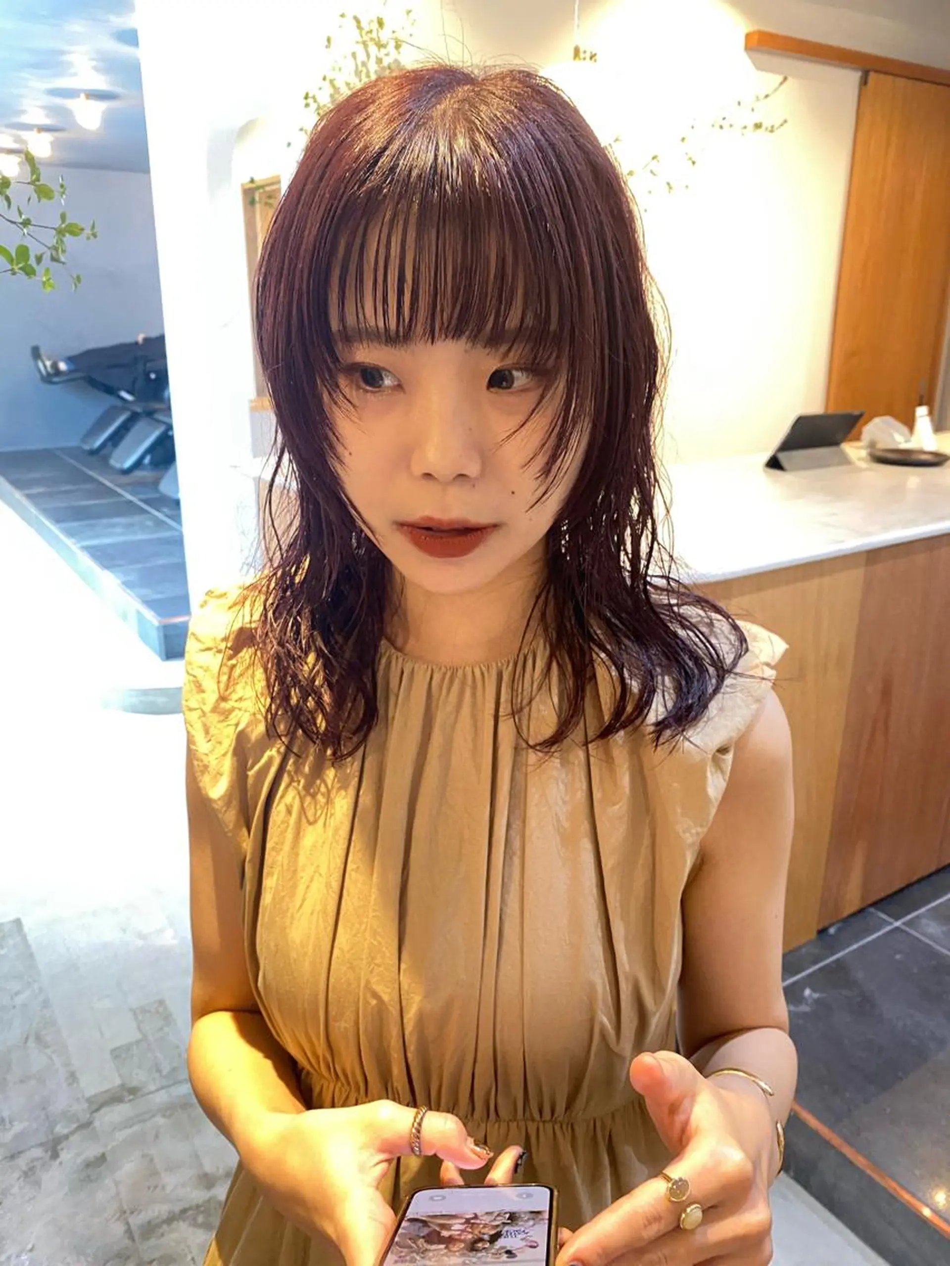 ミディアム SALOWIN 栄3丁目店所属・砂原 ひよりのヘアスタイル