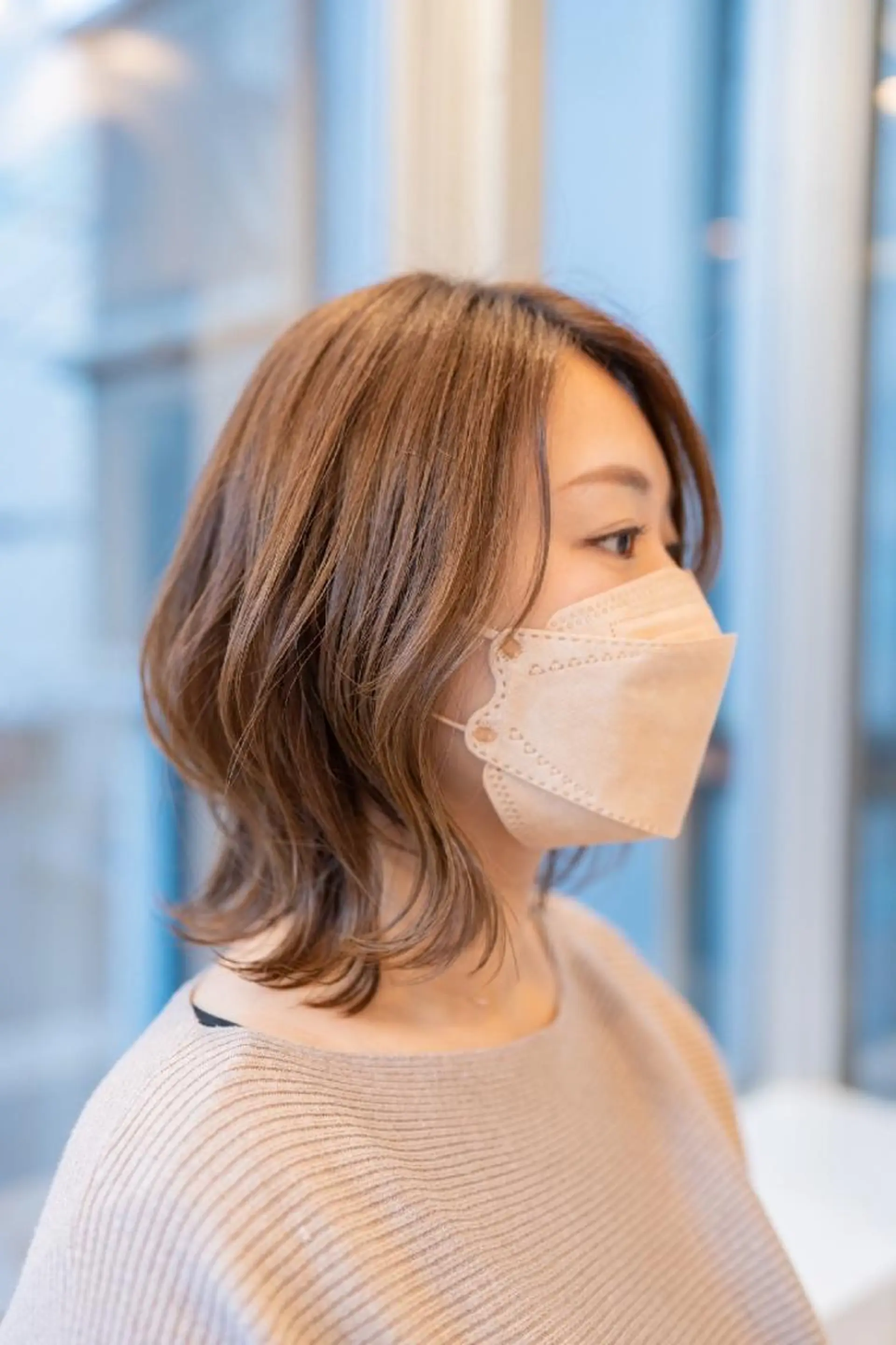 ミディアム カラー カット ヘアカラー Lazo所属・Lazo/ 原弥和子のヘアスタイル