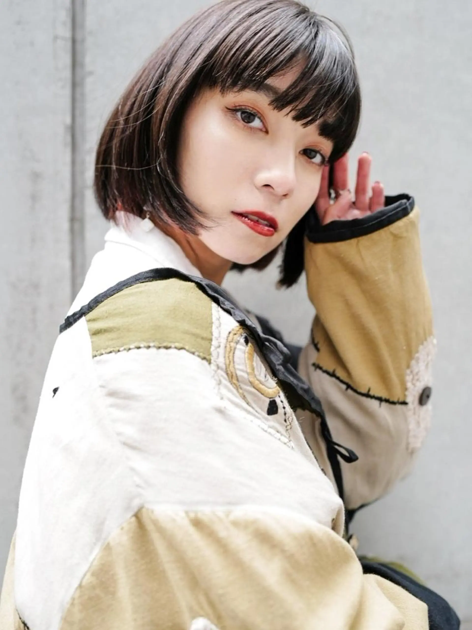 ショート カラー ヘアアレンジ cecil hair 難波店所属・髪質改善透明感カラー /SHOGO☀️のヘアスタイル