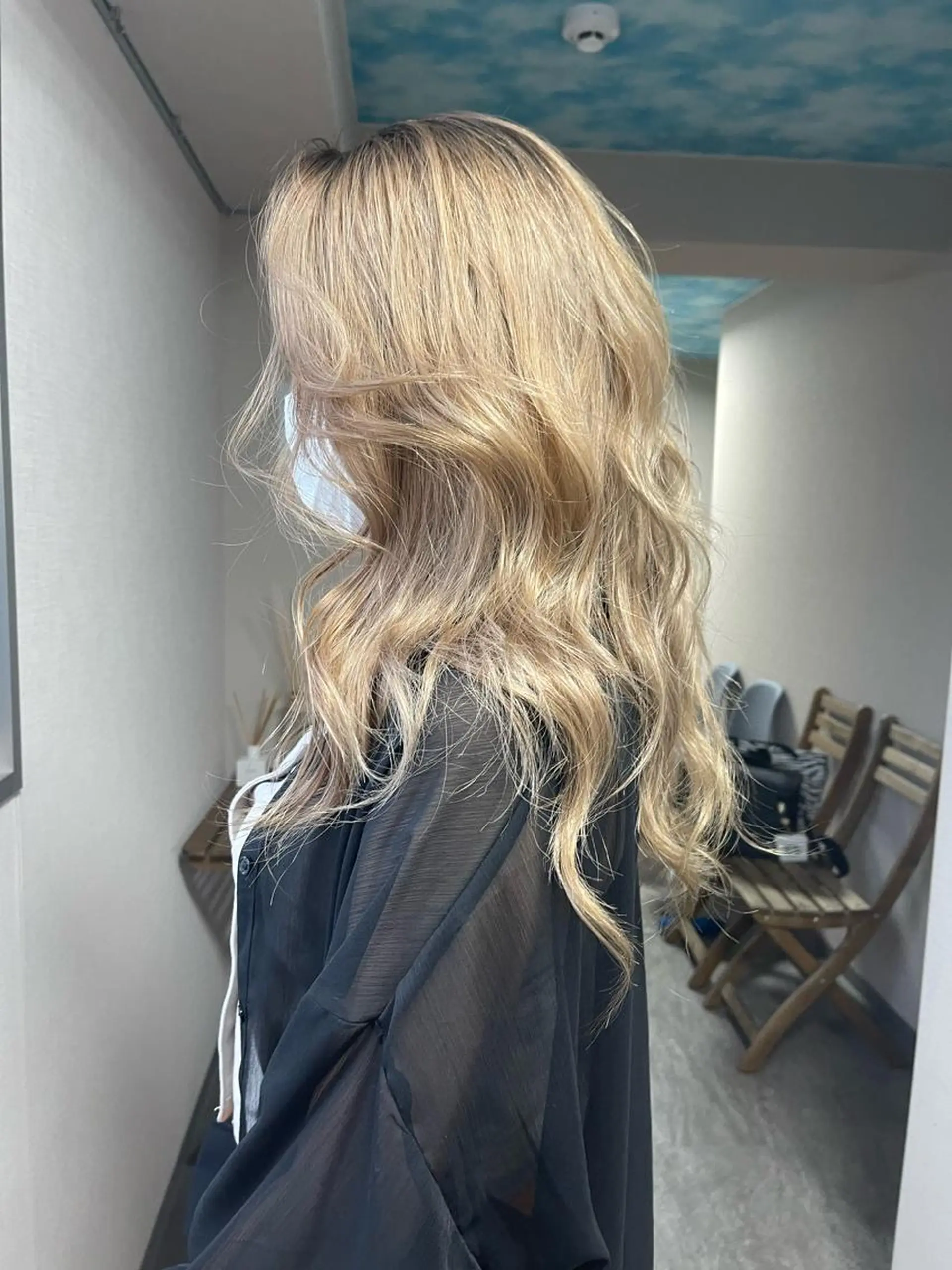 セミロング カラー ダブルカラー 🐉『メンズ美容師』 吉田龍星🐉のヘアスタイル