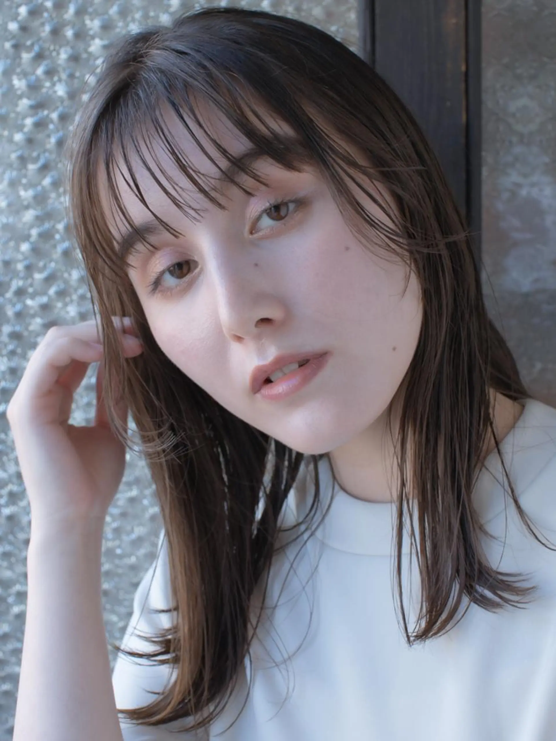 ロング カット くろだ ちはるのヘアスタイル