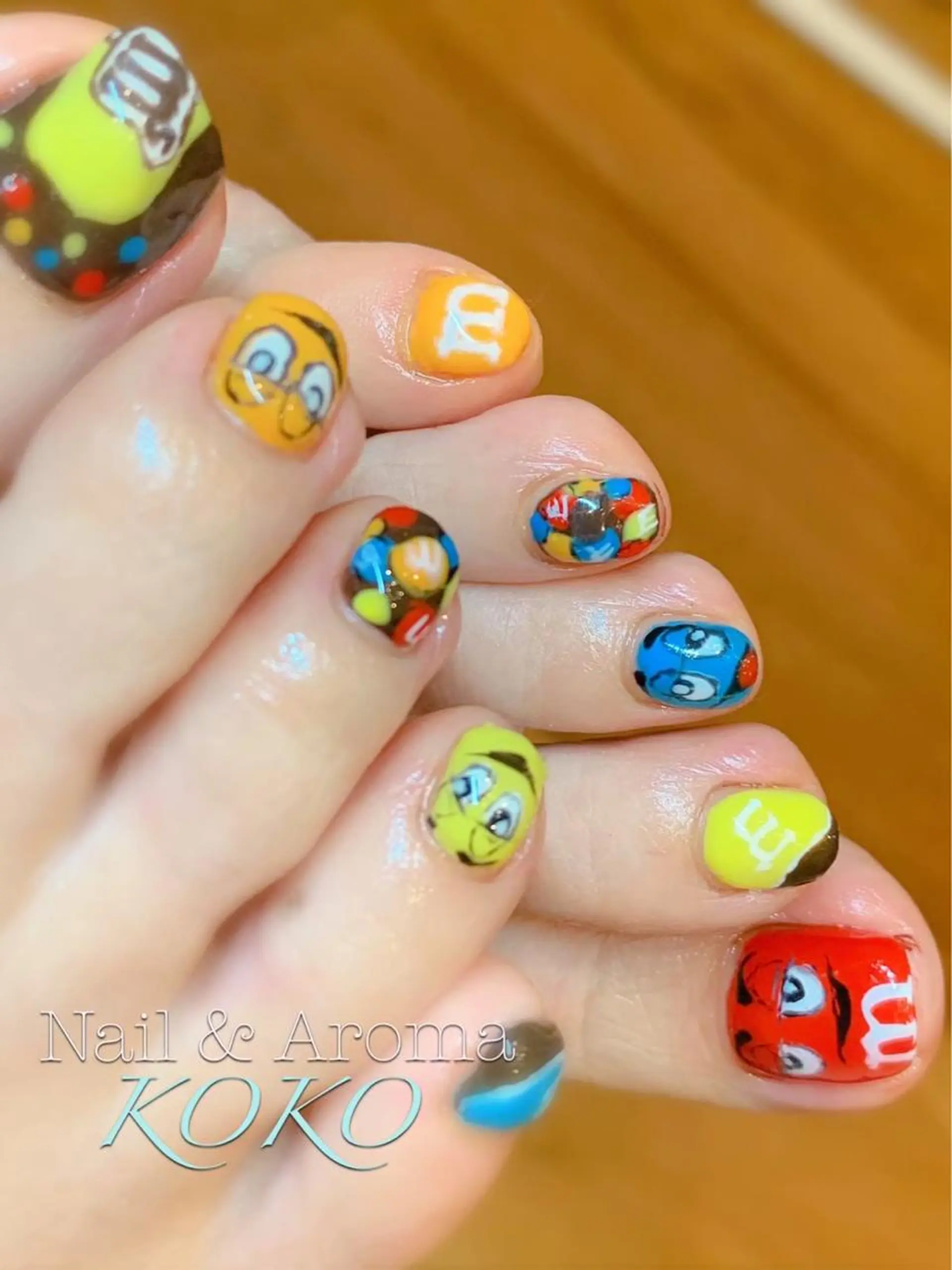 ネイル アートネイル フットネイル Nail_Aroma KOKOのネイルデザイン