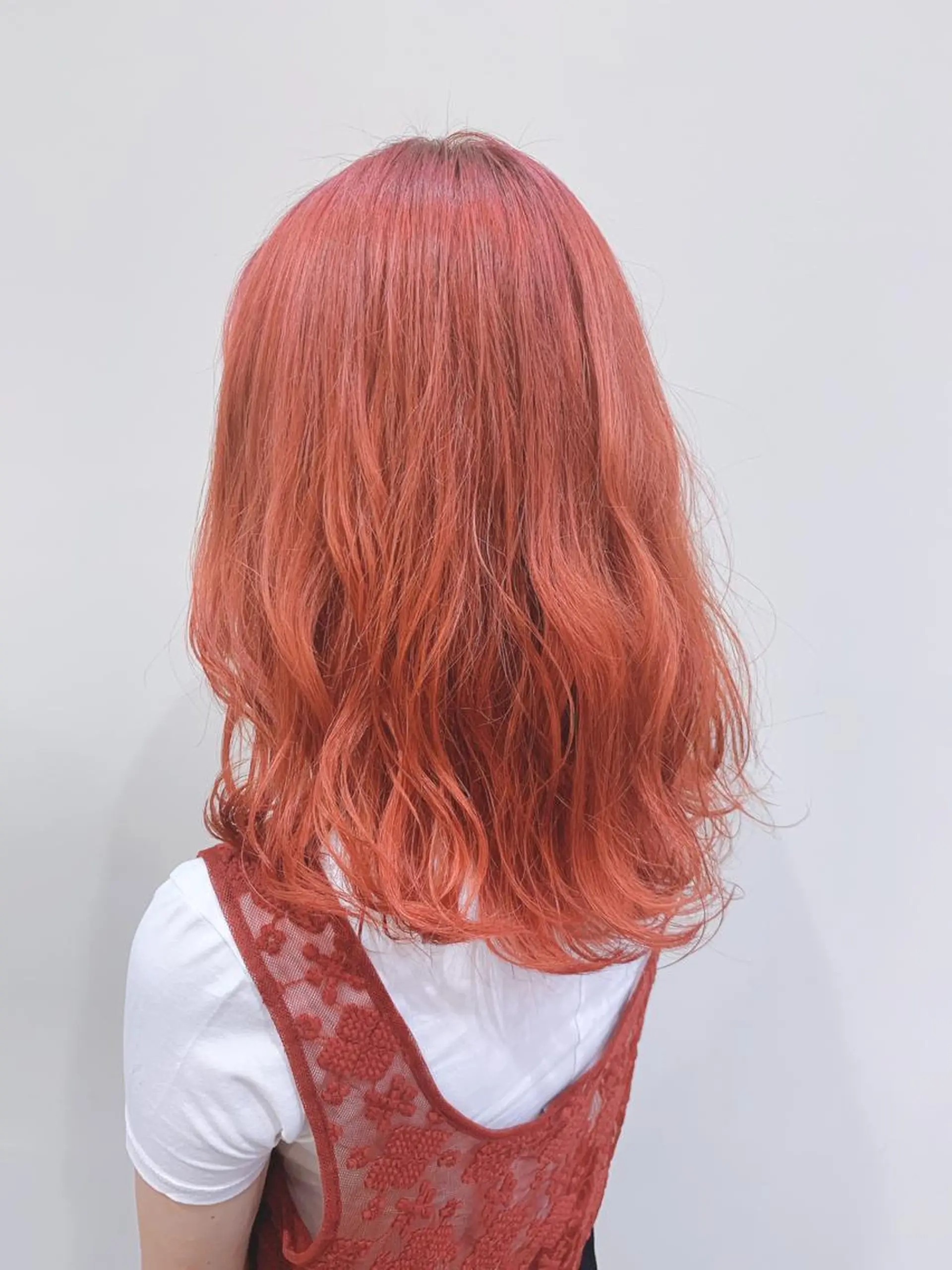 セミロング カット ヘアカラー トリートメント sato manamiのヘアスタイル