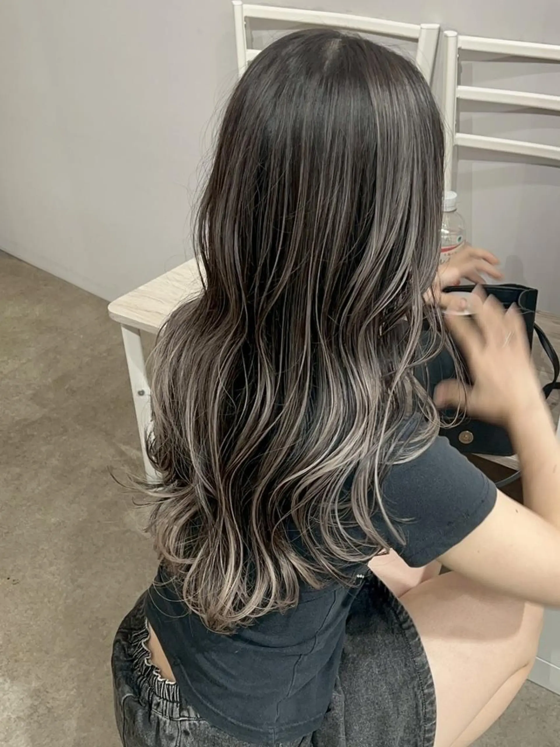 ロング カラー ブリーチ ダブルカラー ✨【公式】 juhl.横浜✨のヘアスタイル