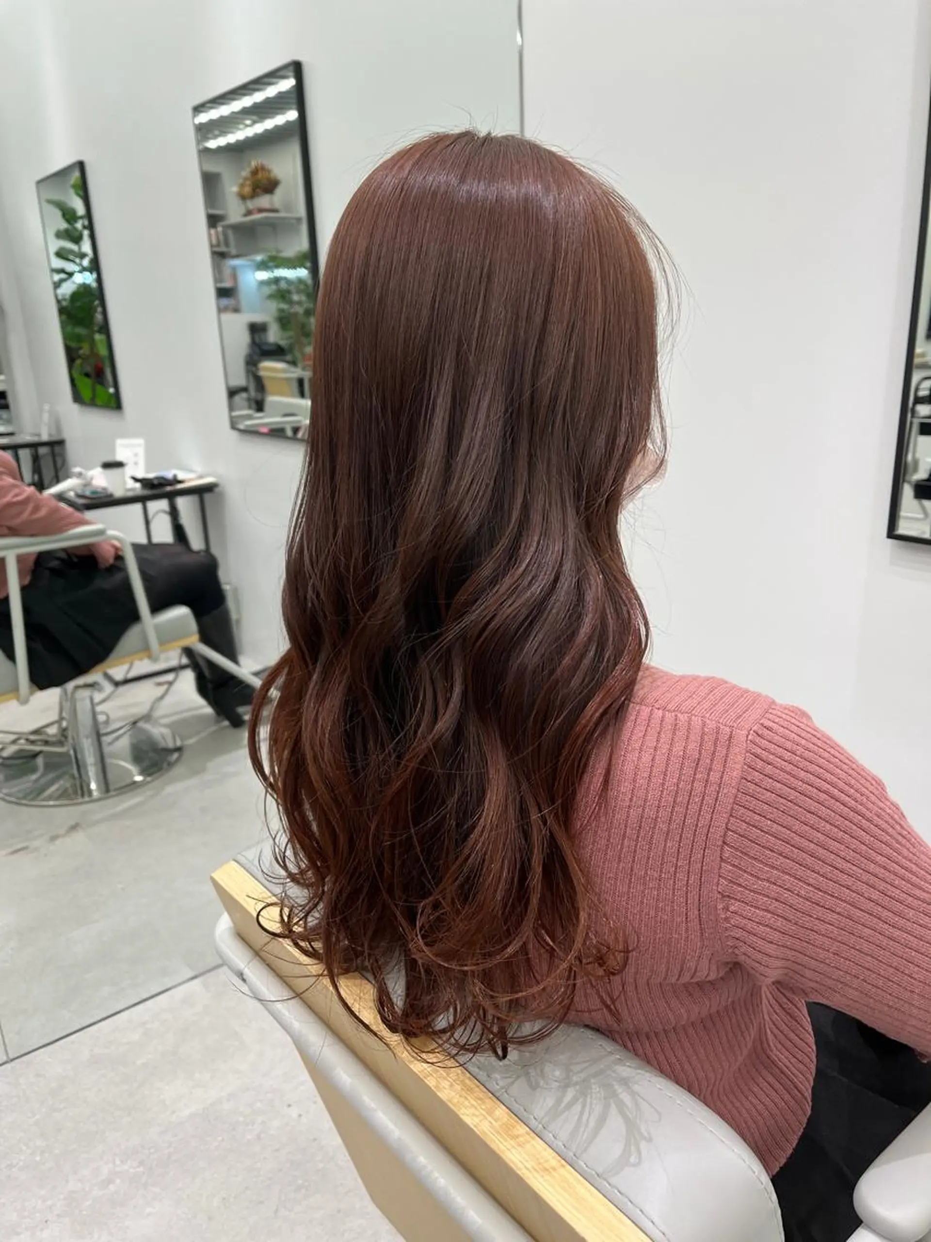 ロング カラー 菅 樹希弥のヘアスタイル