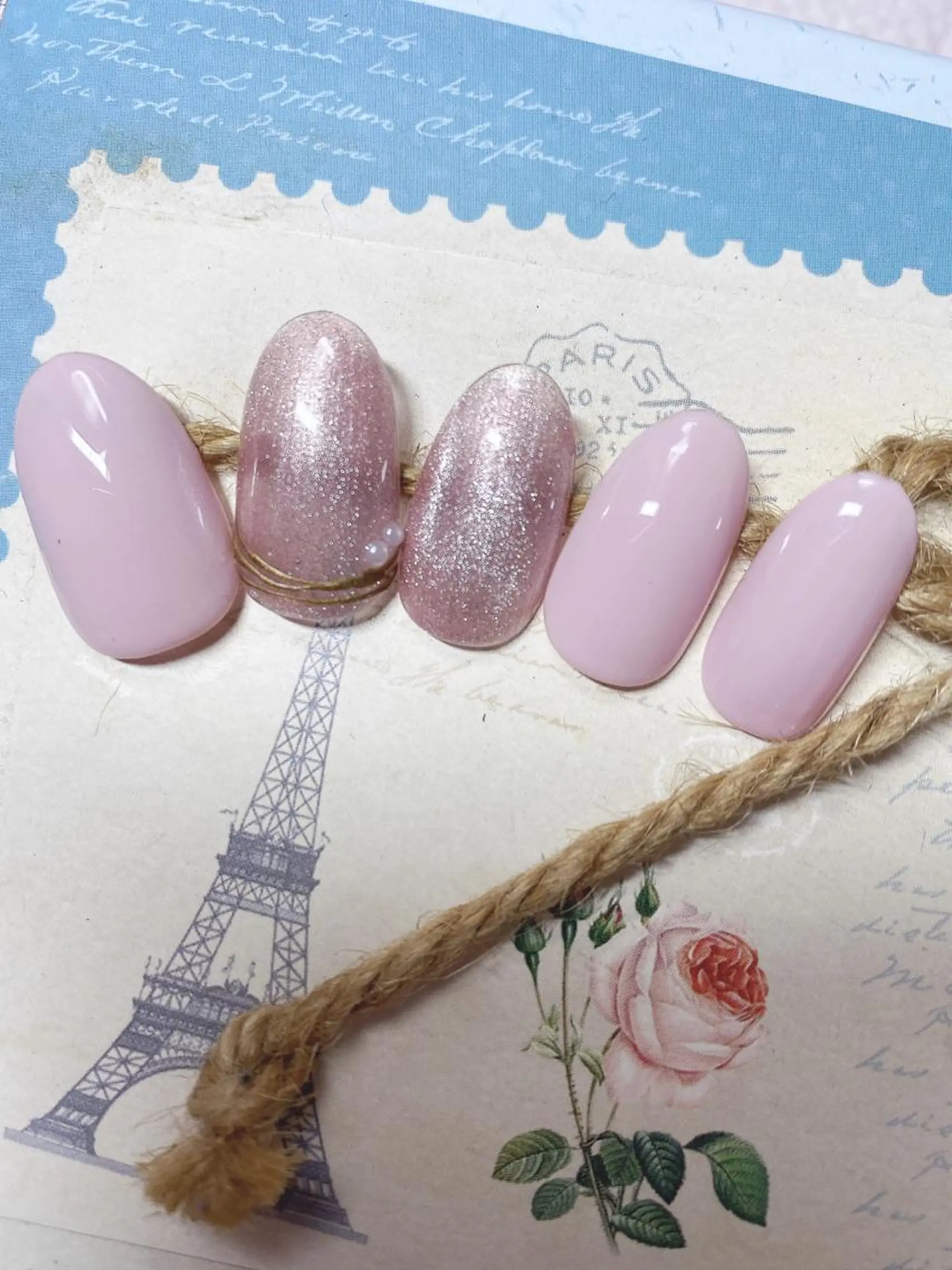 ネイル マグネットネイル Bienvenue りょうこのネイルデザイン