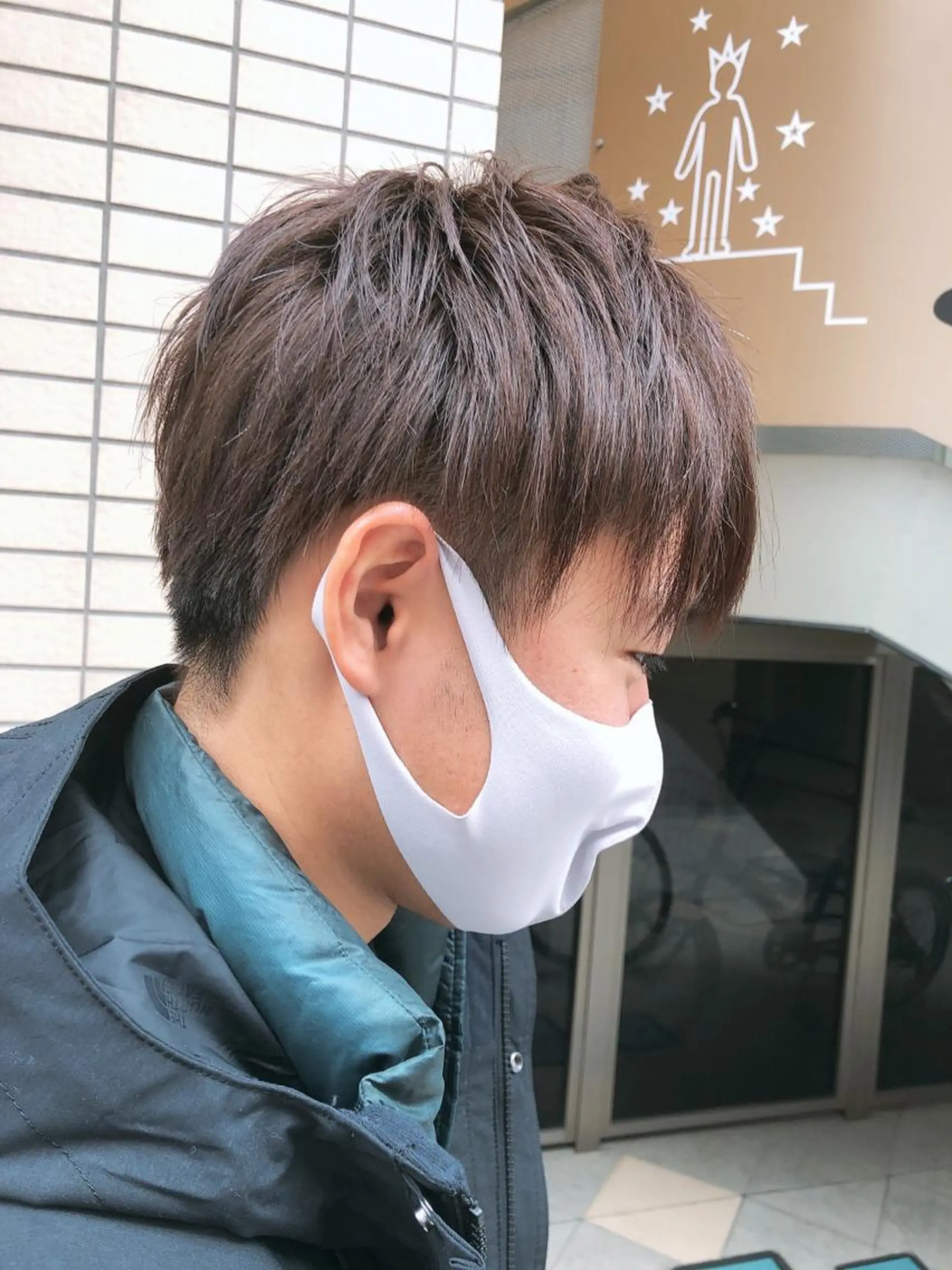 メンズ ツーブロック 阿部 美咲のヘアスタイル