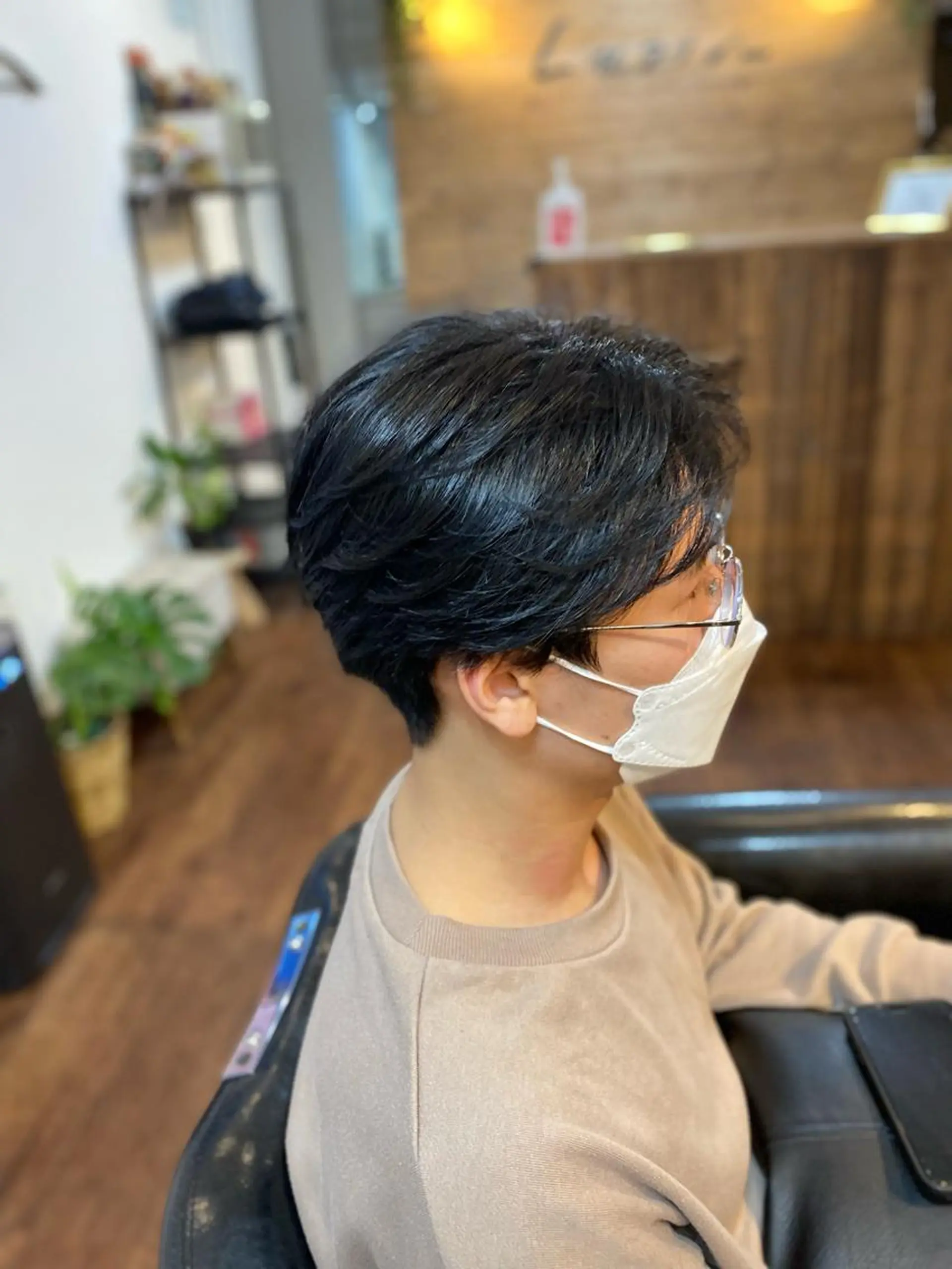 ミディアム メンズ メンズ韓国風 韓国マッシュ マッシュ 韓国風ヘア カット Lizir  ルズィール所属・Luzir⭐︎ GEN⭐︎のヘアスタイル
