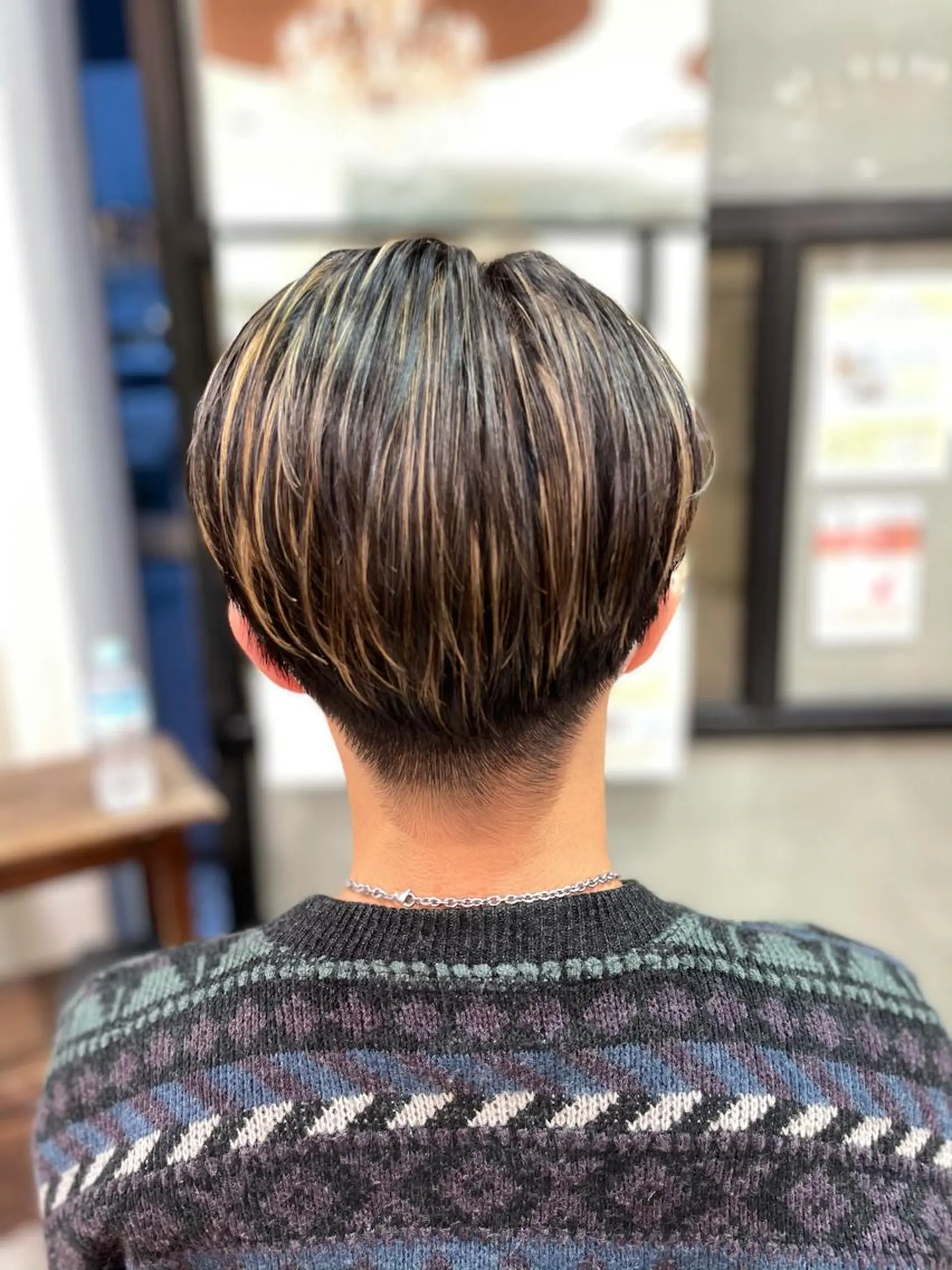 ショート カラー メンズ 井上 武輝のヘアスタイル