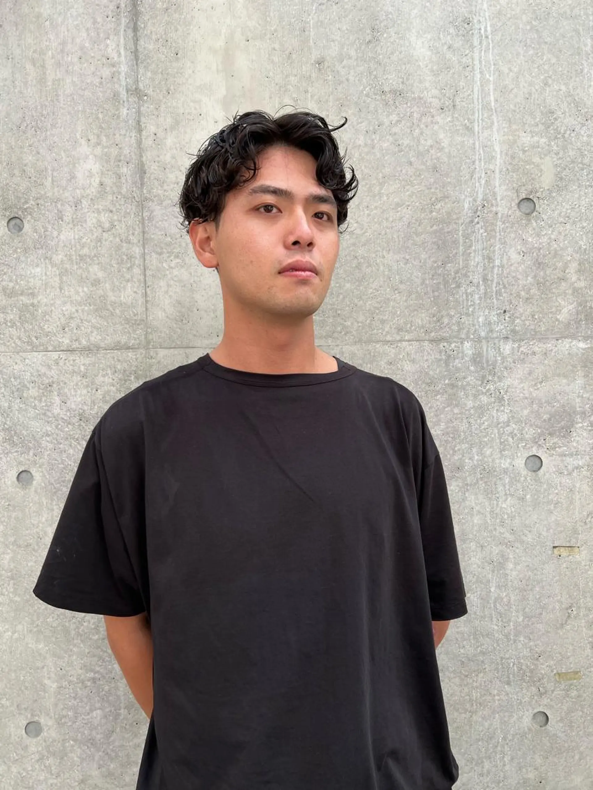 ショート パーマ メンズ カット パーマ メンズスタイリスト リュウジのヘアスタイル