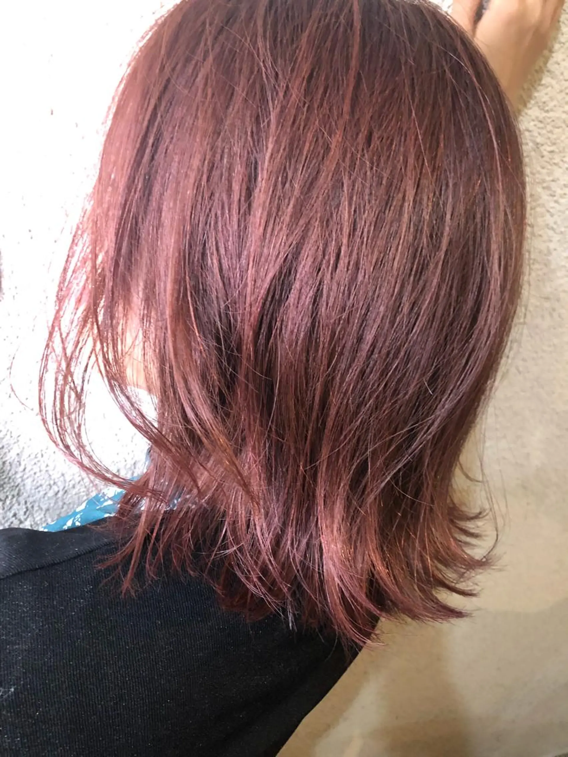 ミディアム カラー カット ヘアカラー トリートメント 菅村 勇亮のヘアスタイル