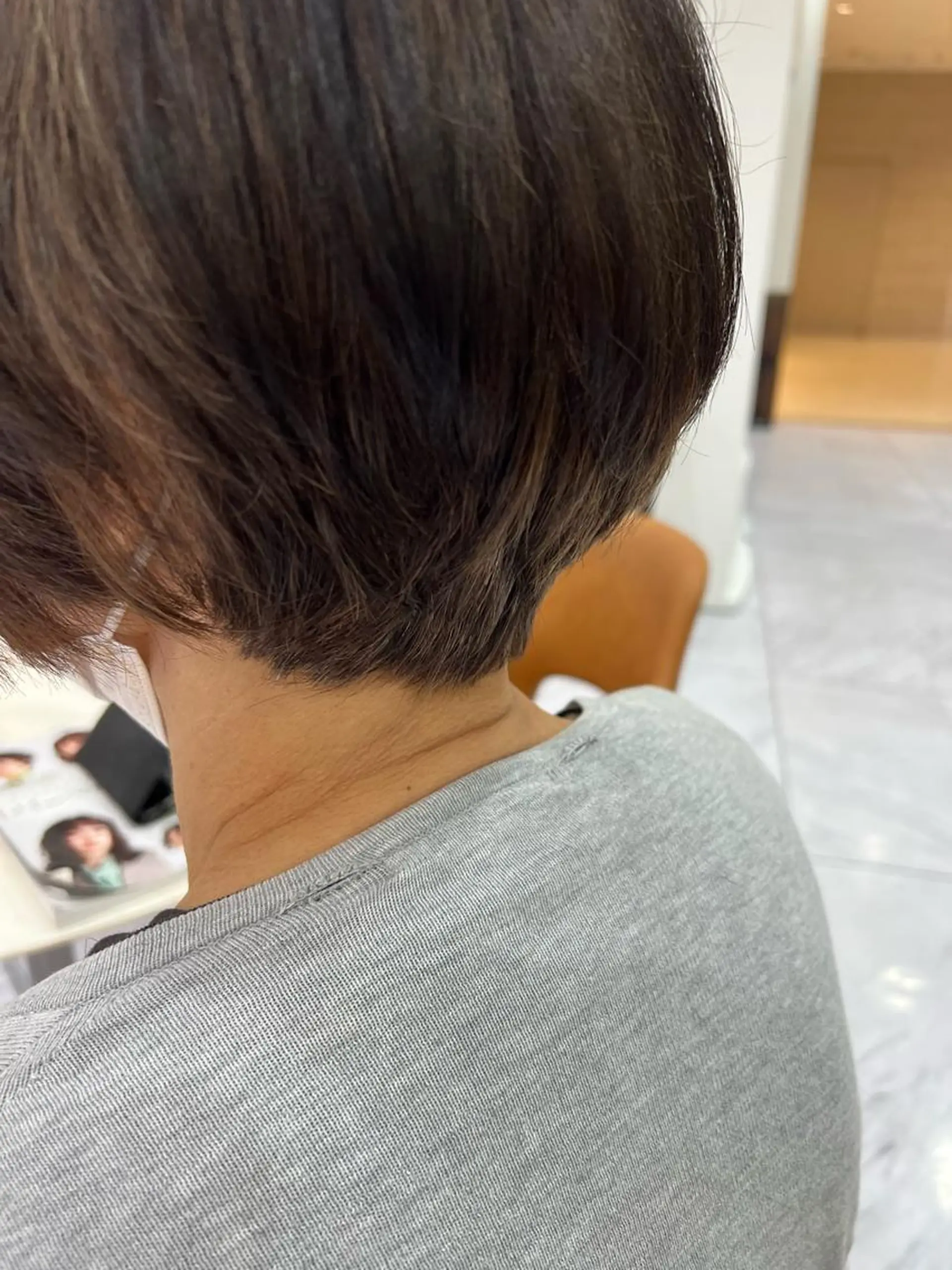 ショート あんどう ゆうかのヘアスタイル
